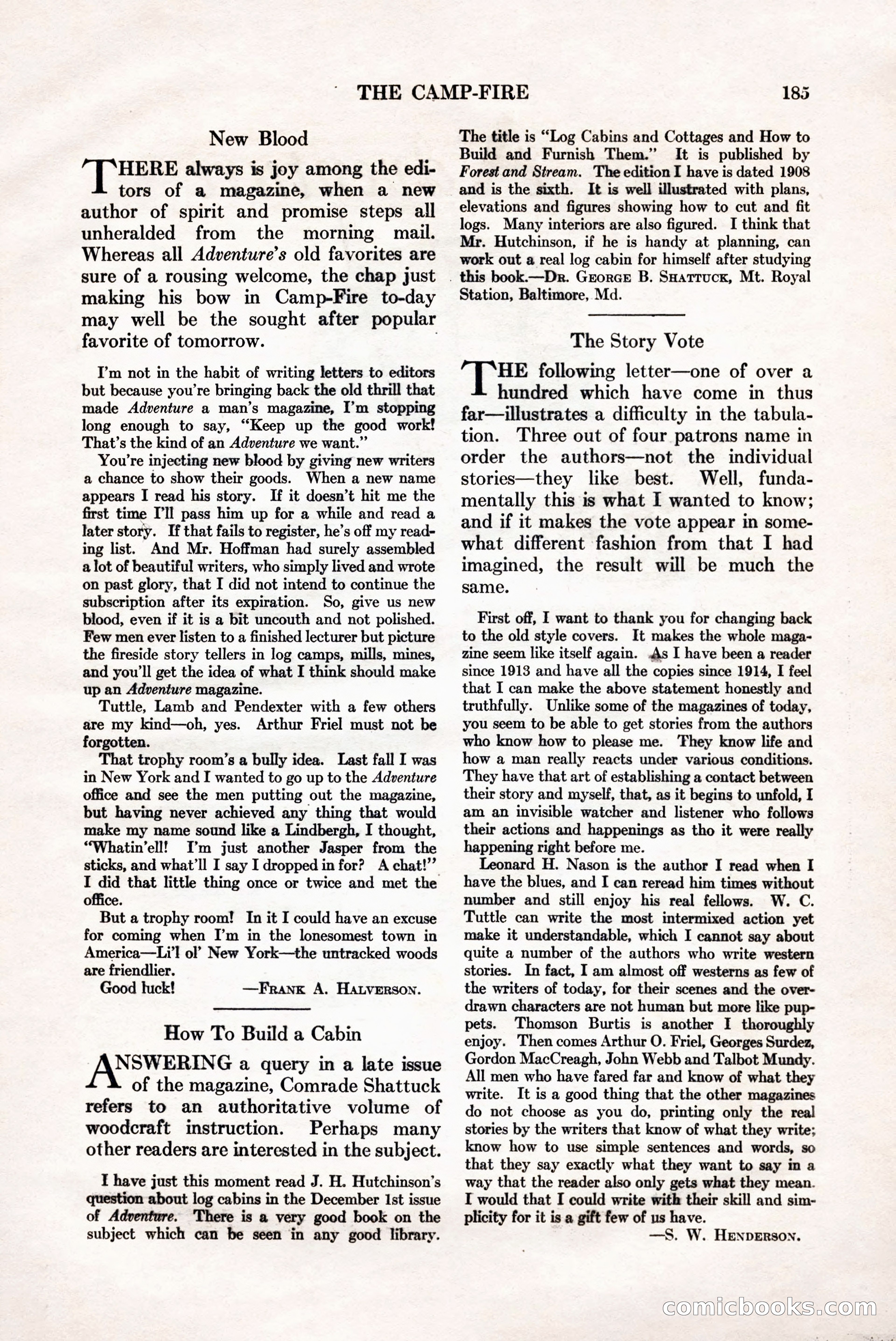 Adventure Magazine Cover — page 201 of 210