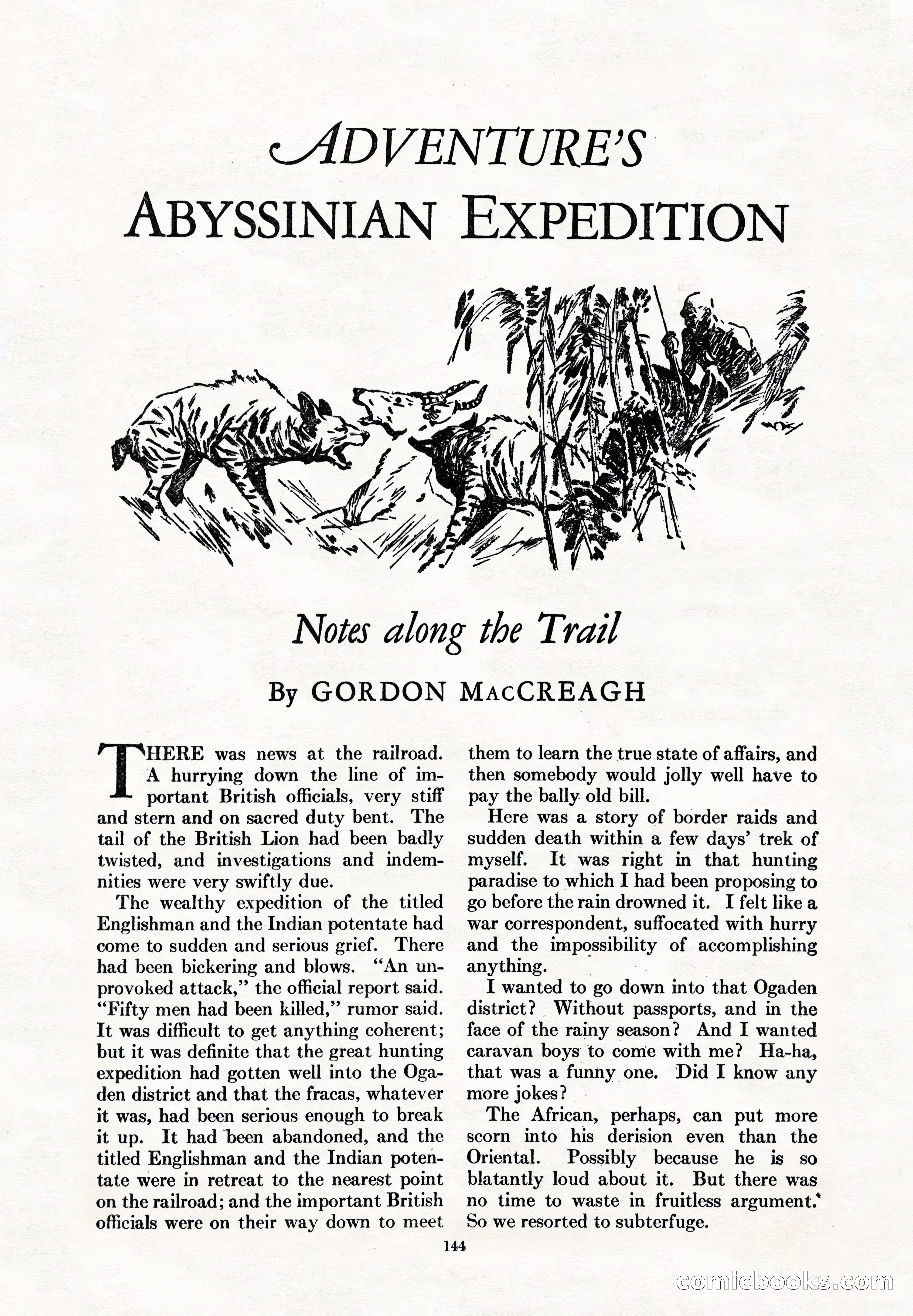 Adventure Magazine Cover — page 146 of 194