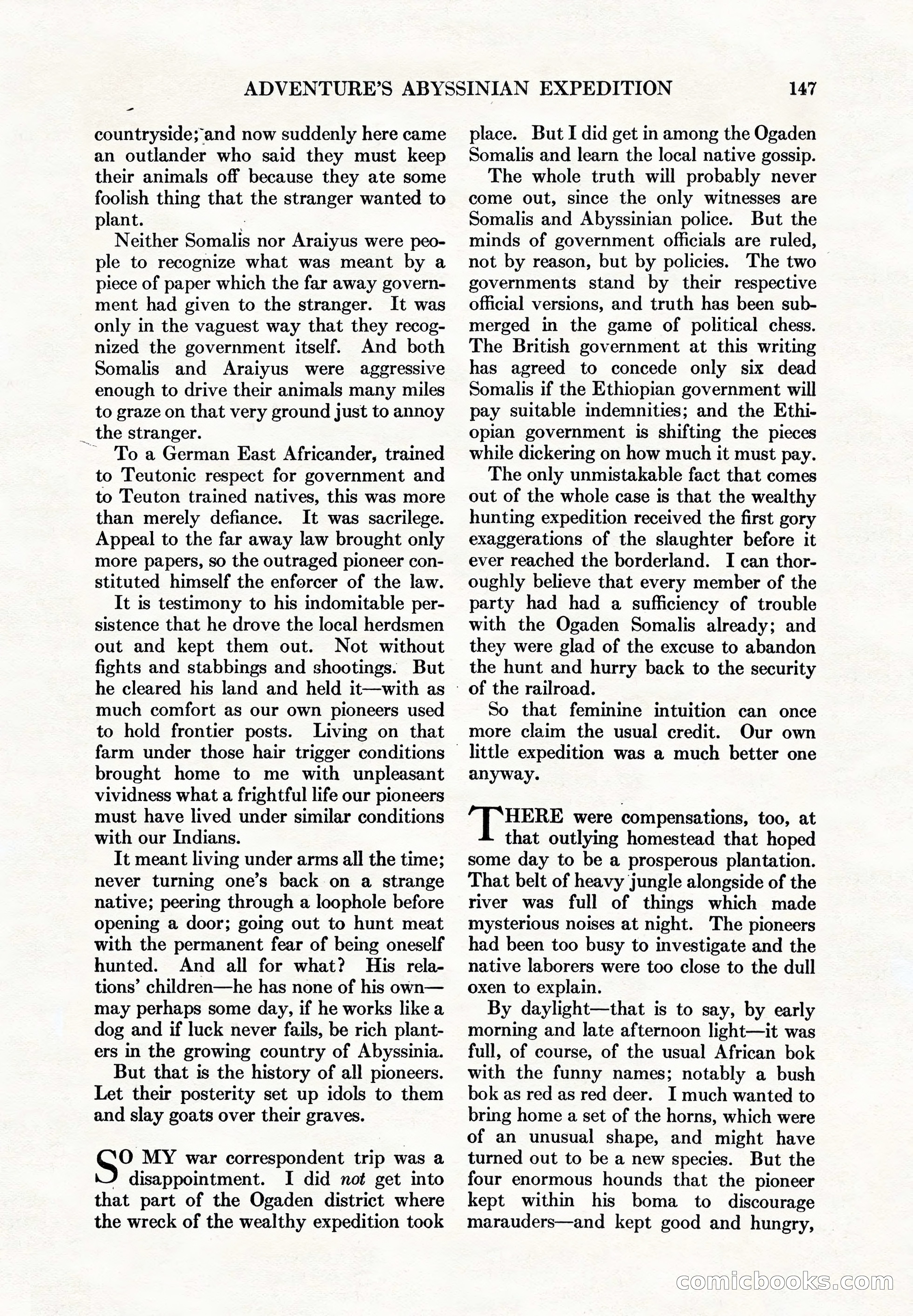 Adventure Magazine Cover — page 149 of 194