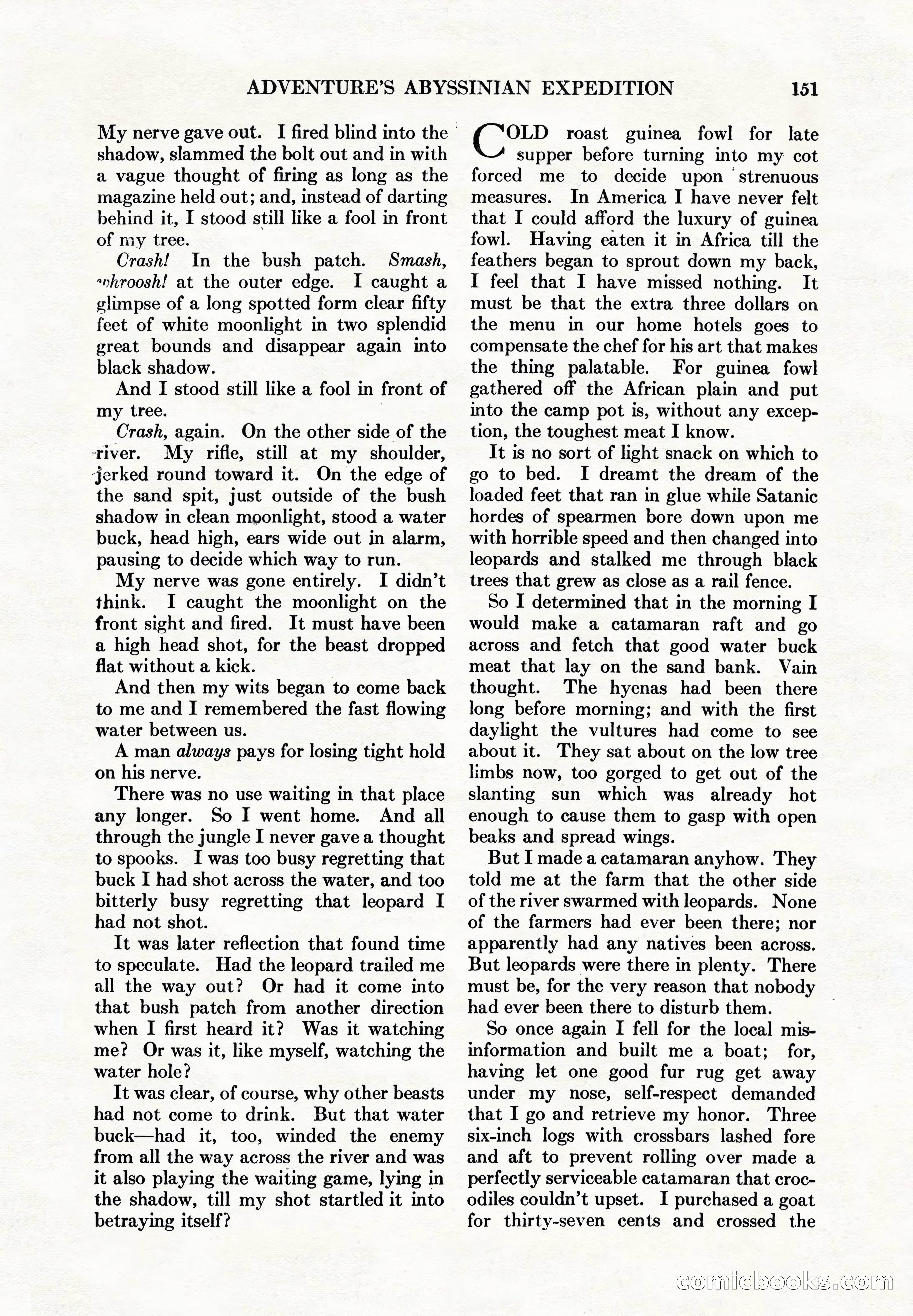 Adventure Magazine Cover — page 153 of 194