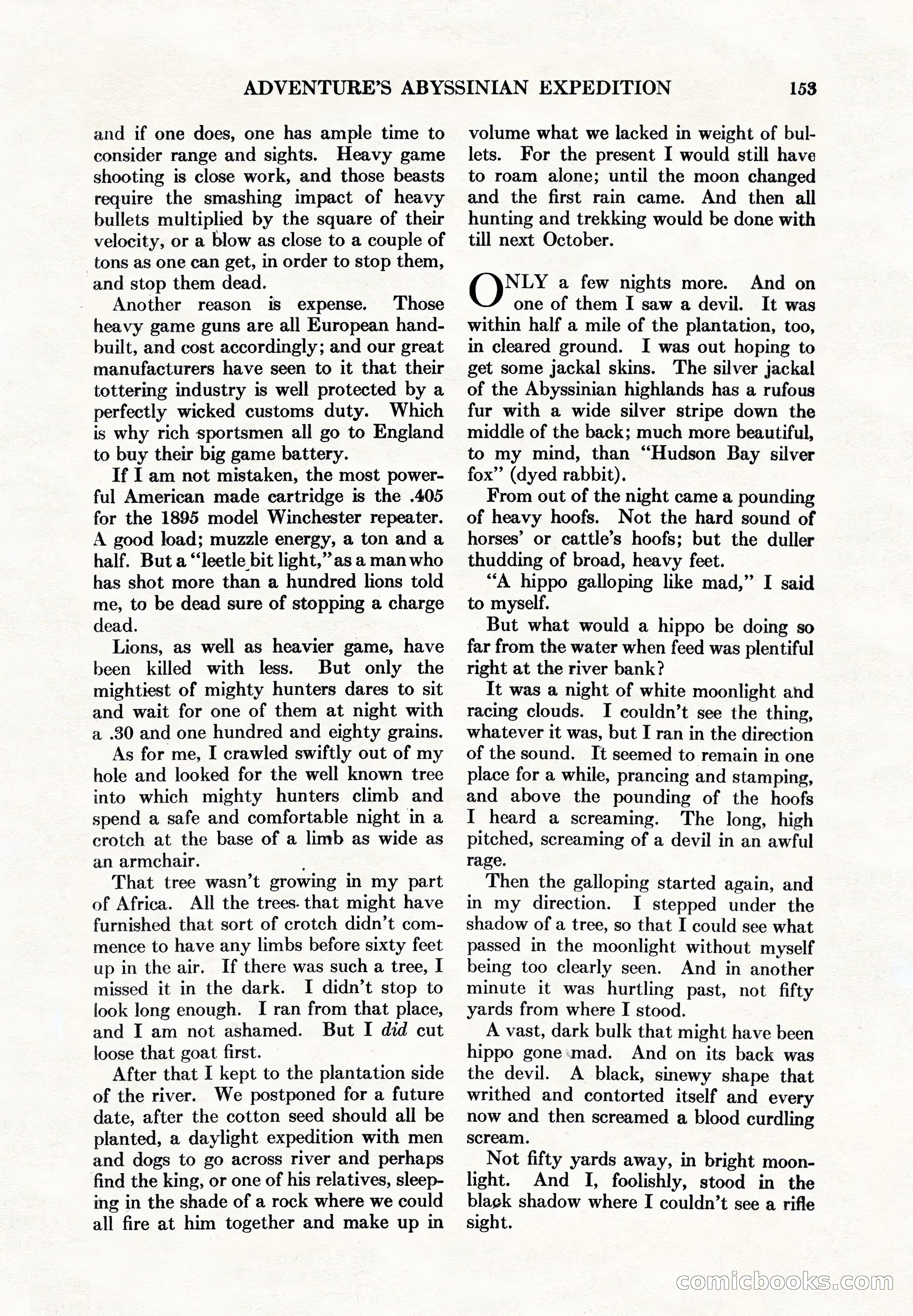 Adventure Magazine Cover — page 155 of 194