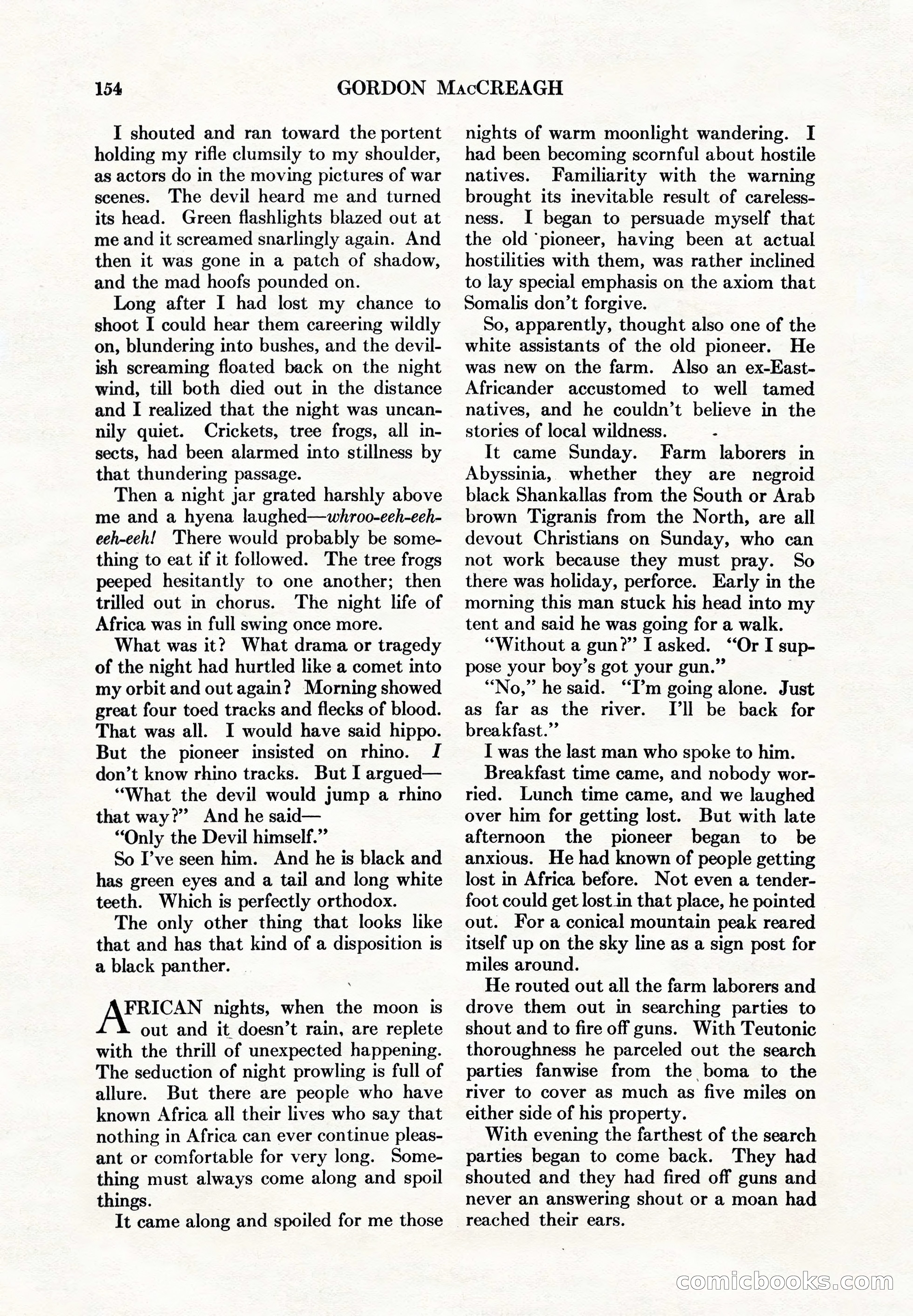 Adventure Magazine Cover — page 156 of 194