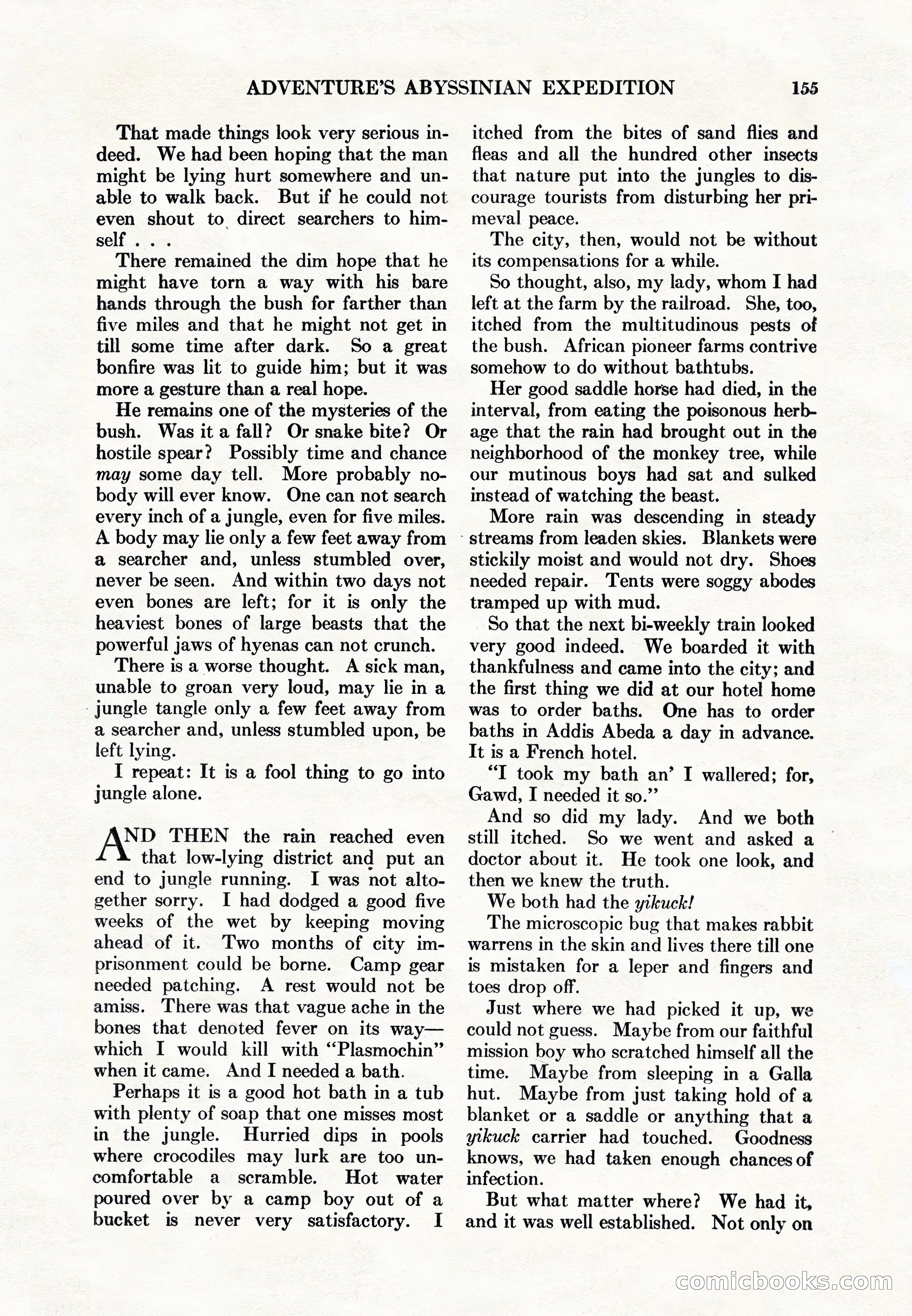 Adventure Magazine Cover — page 157 of 194