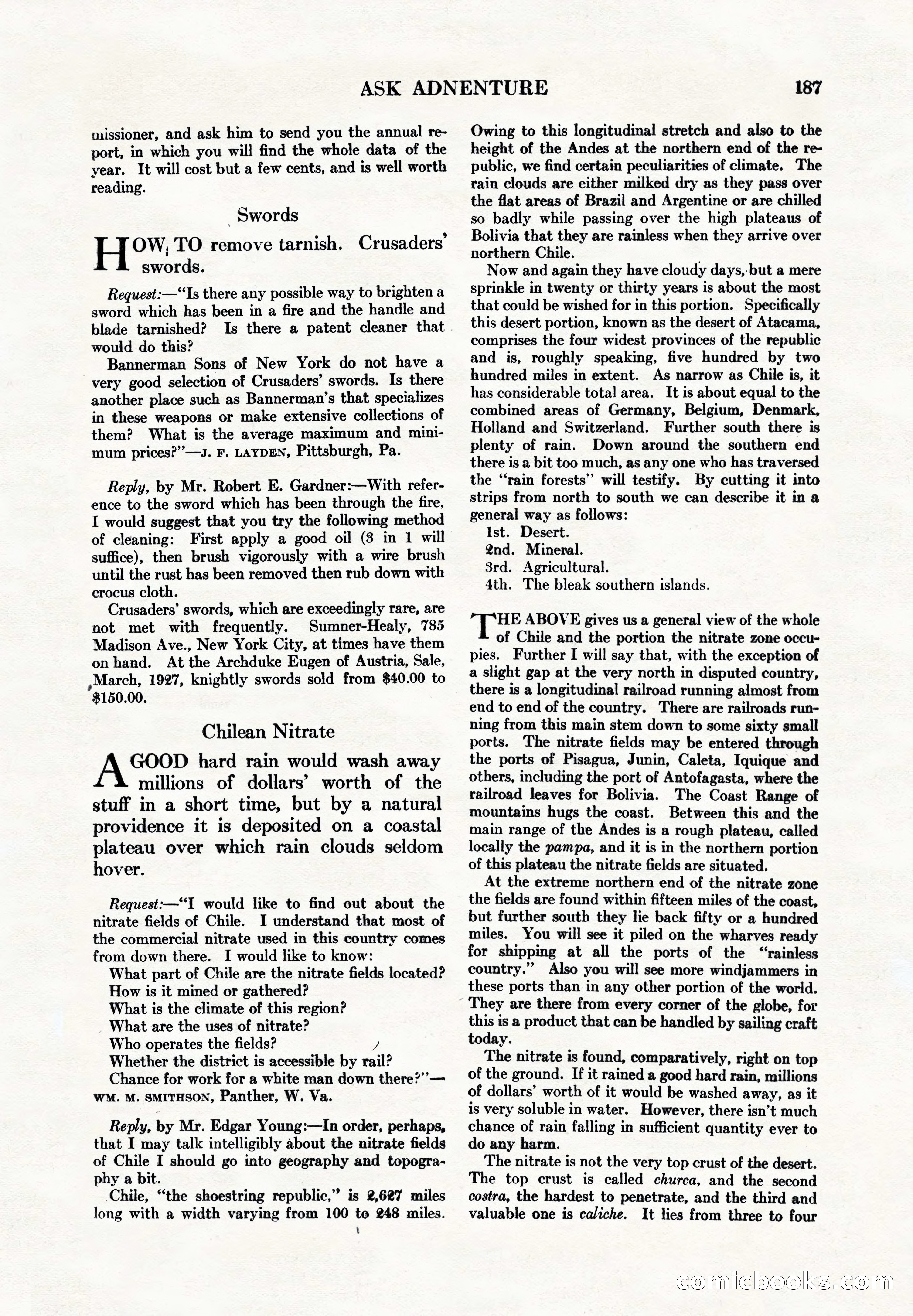 Adventure Magazine Cover — page 189 of 194