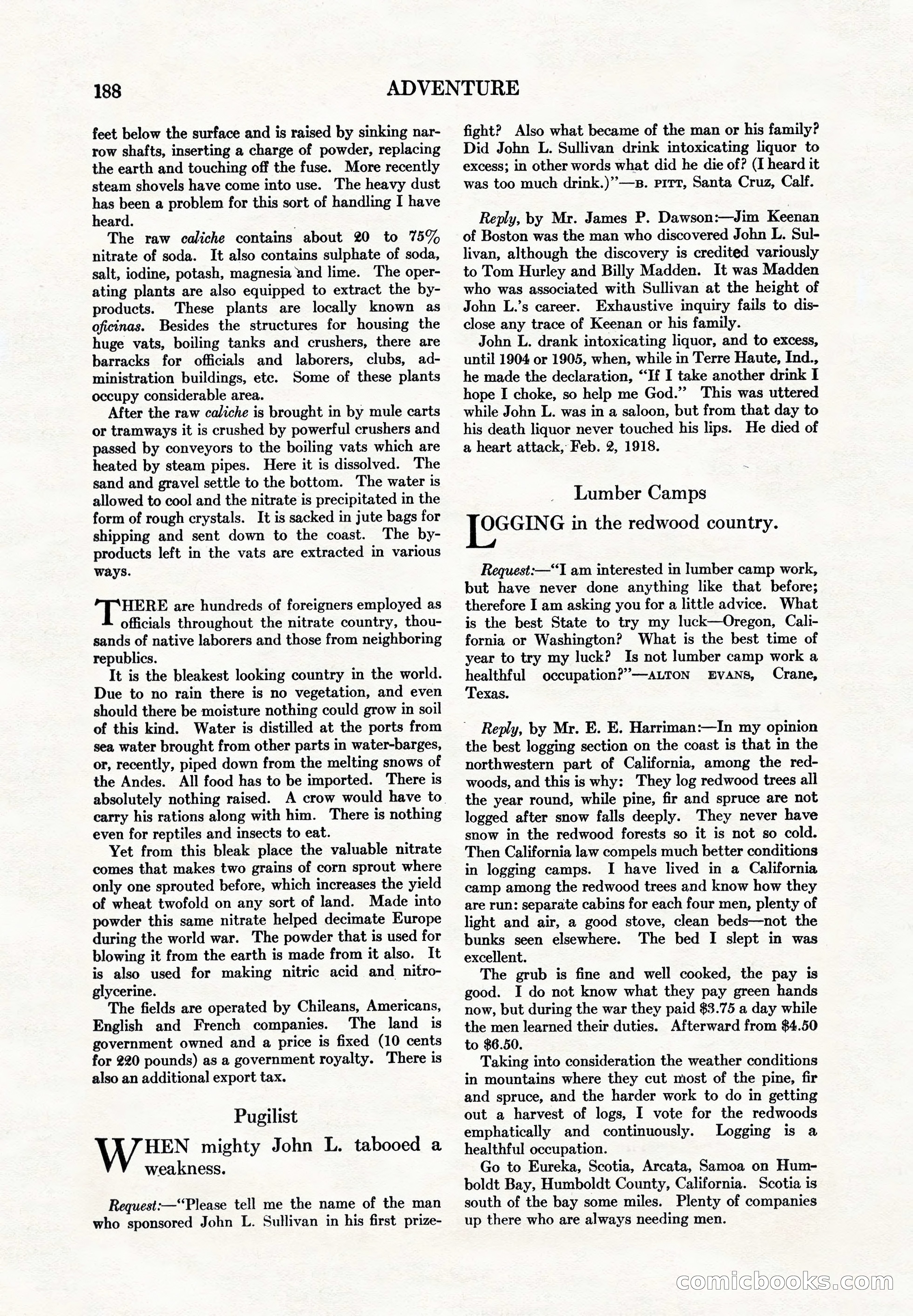 Adventure Magazine Cover — page 190 of 194