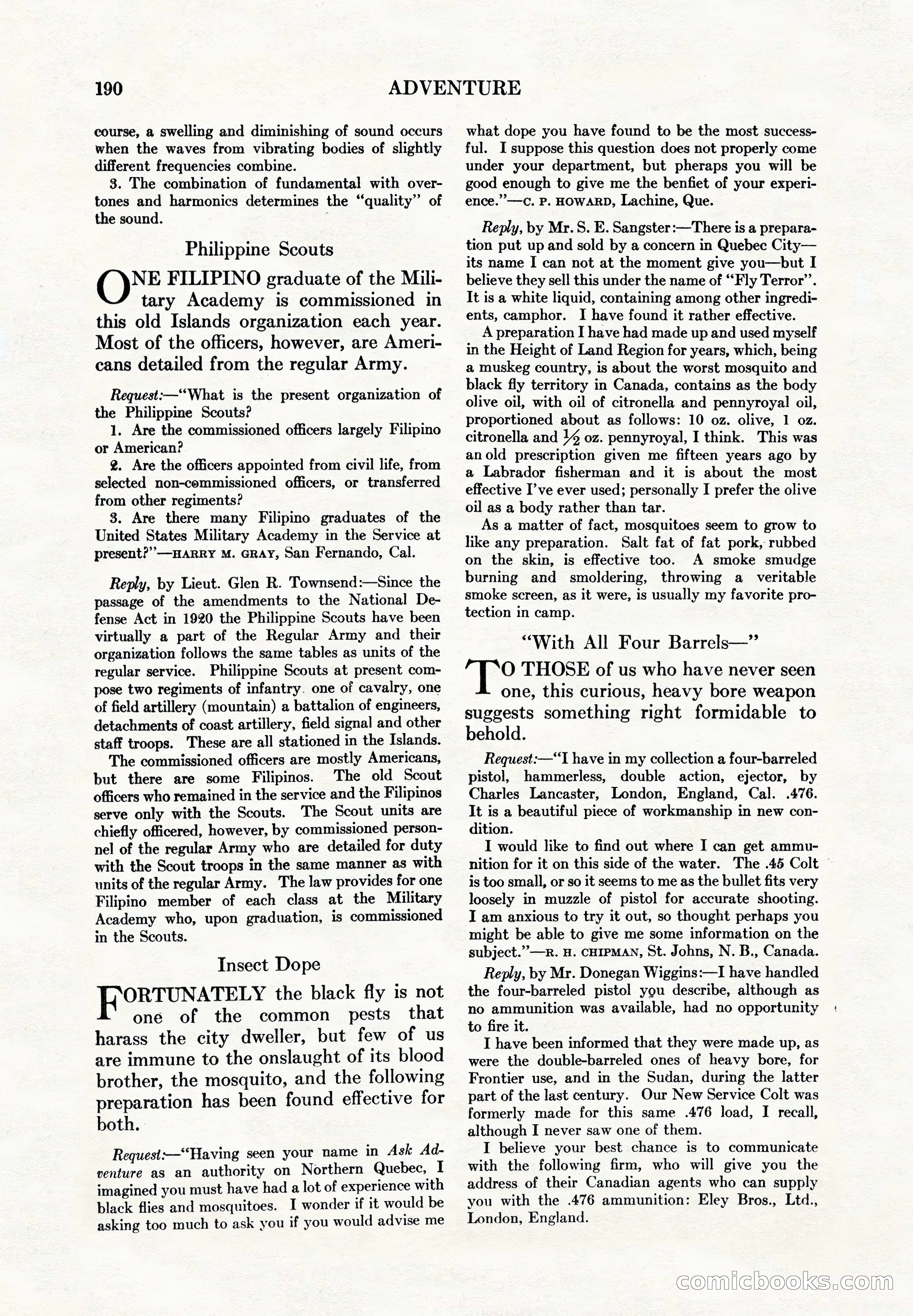 Adventure Magazine Cover — page 192 of 194