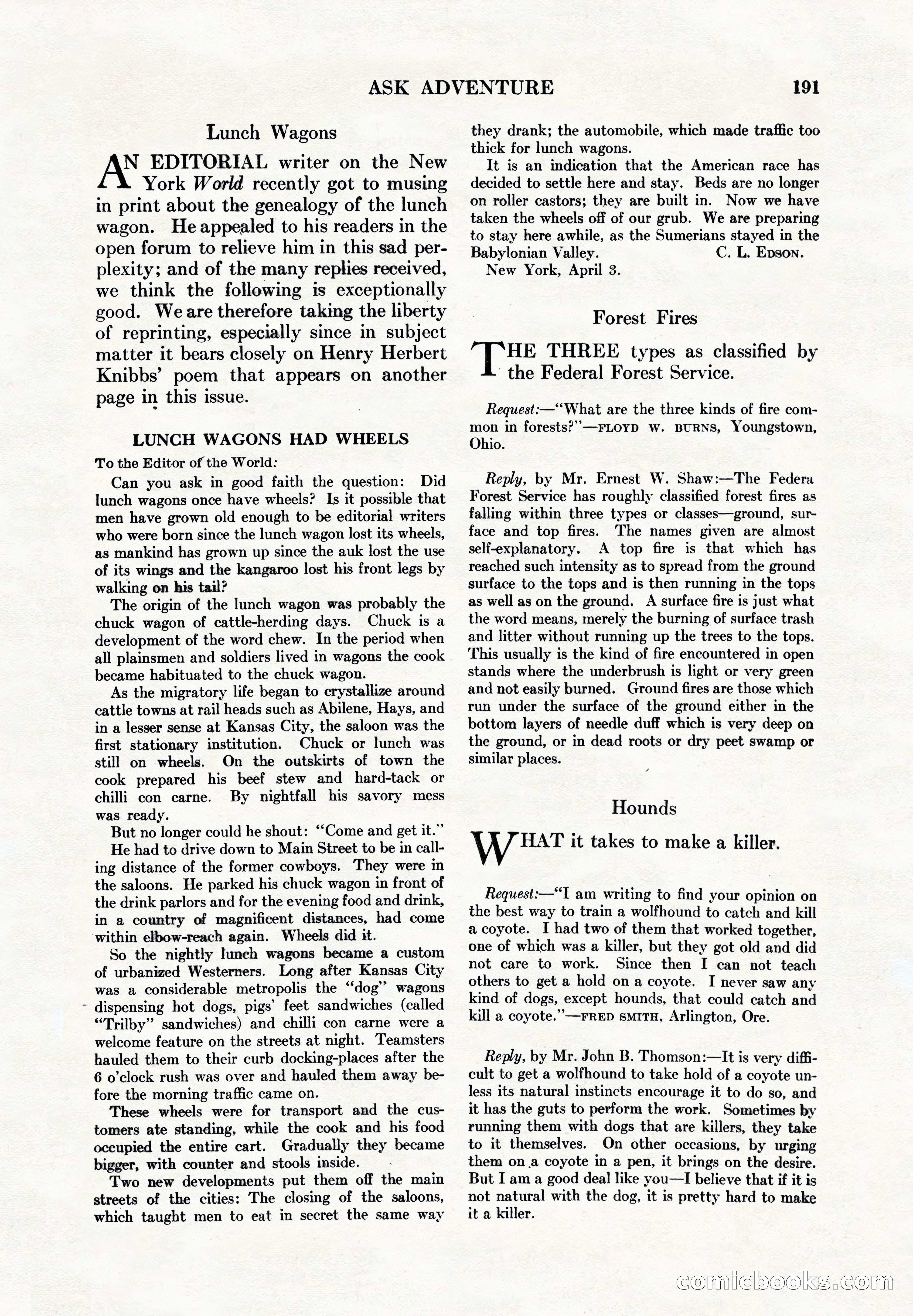 Adventure Magazine Cover — page 193 of 194