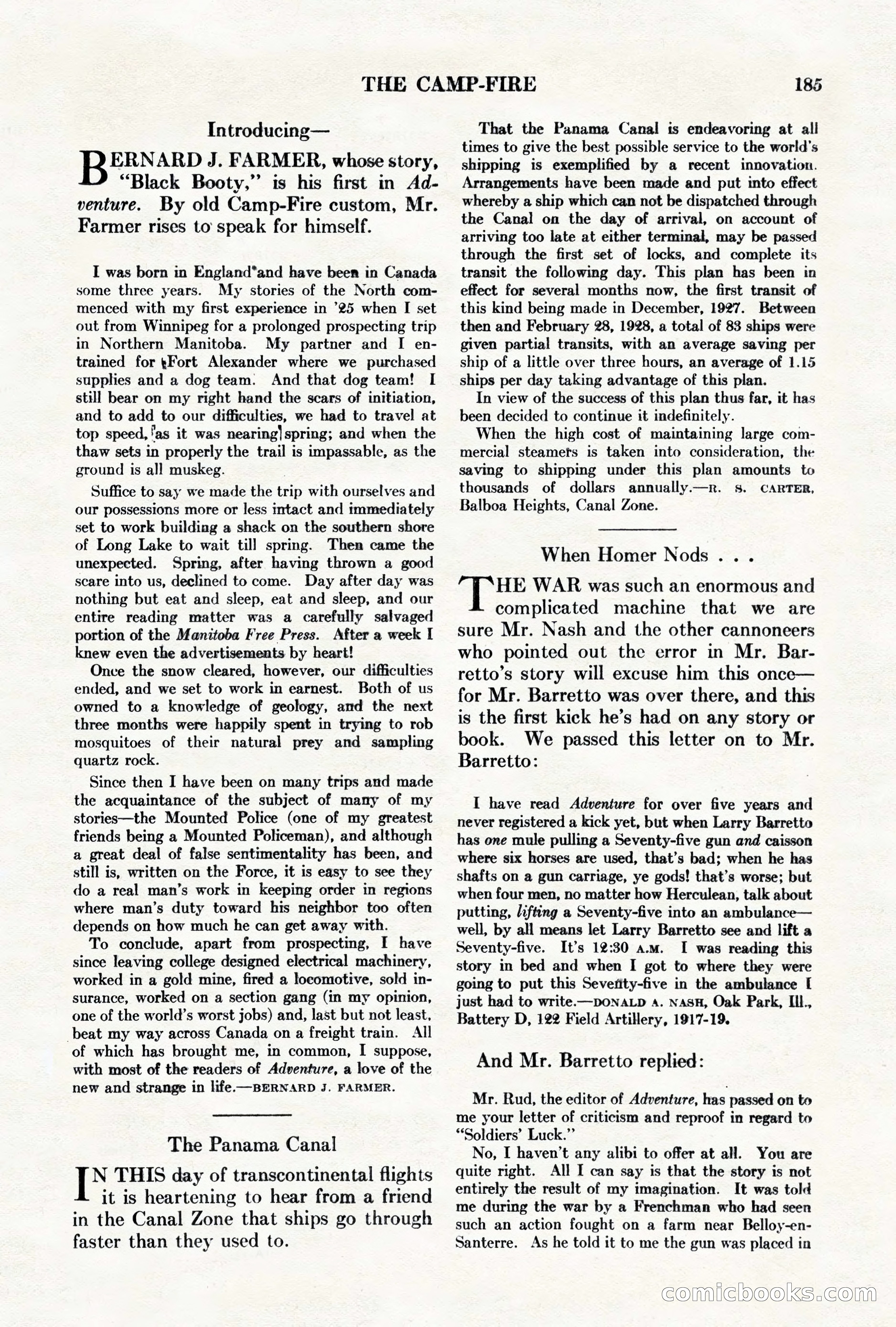 Adventure Magazine Cover — page 187 of 194