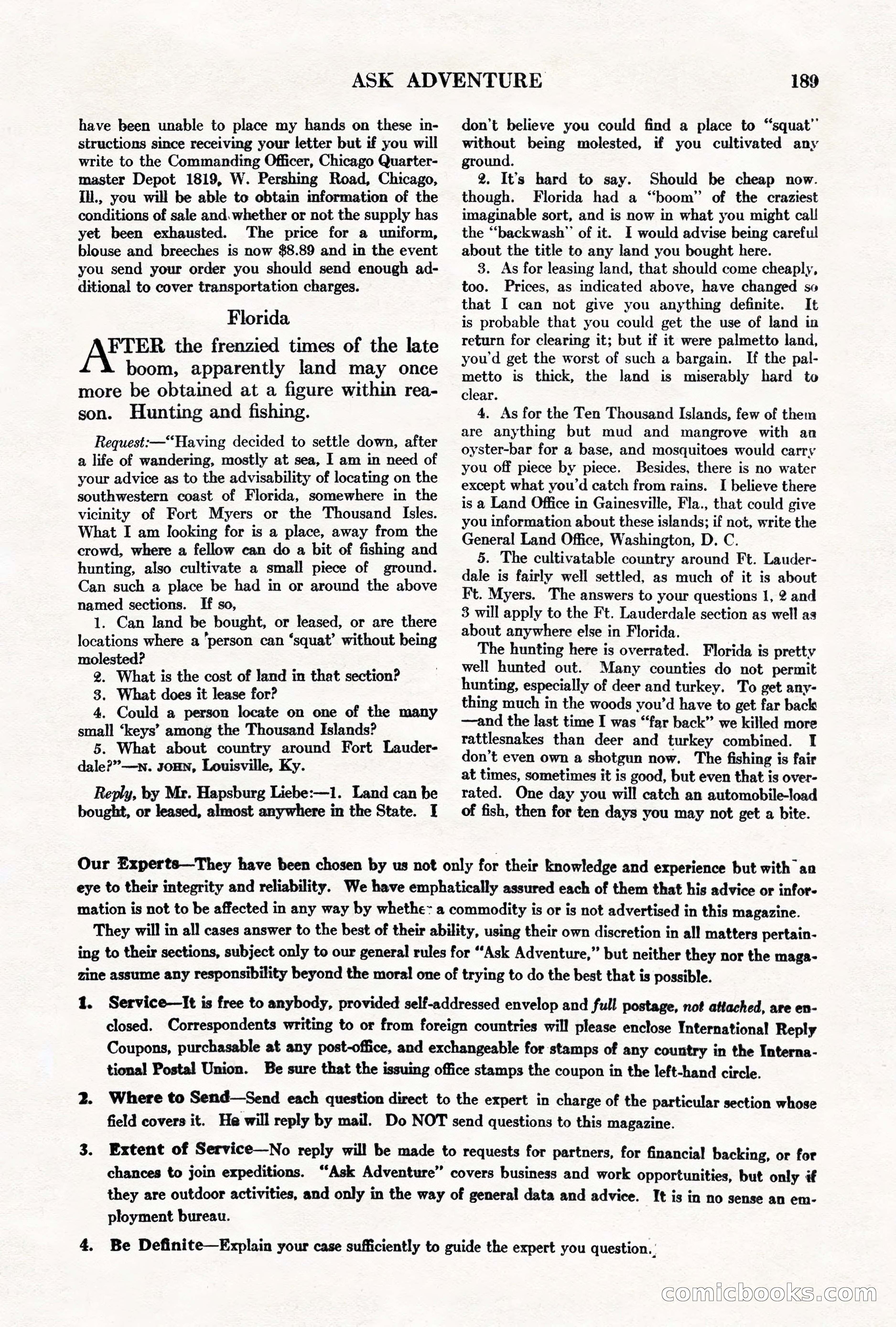 Adventure Magazine Cover — page 191 of 194