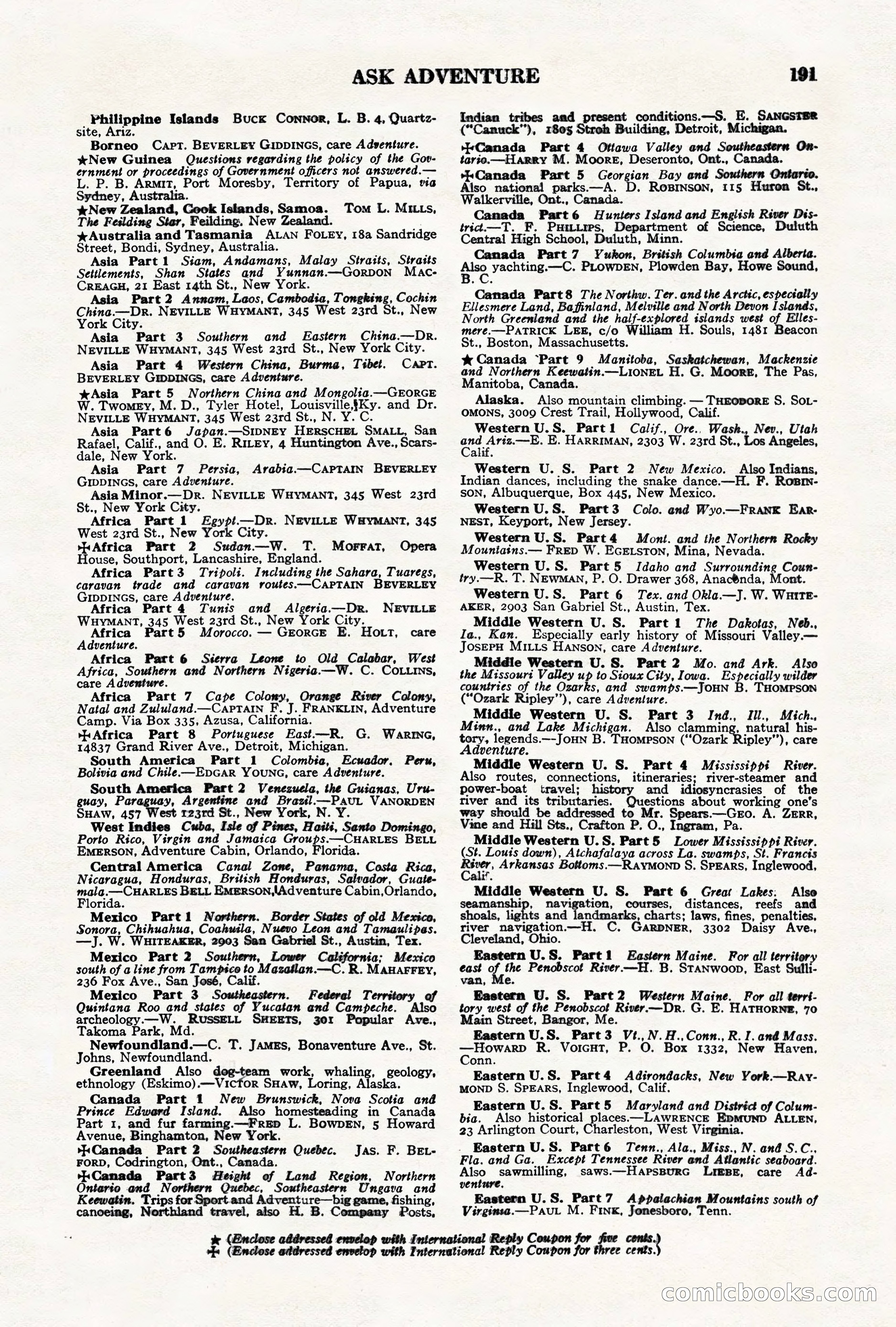 Adventure Magazine Cover — page 193 of 194