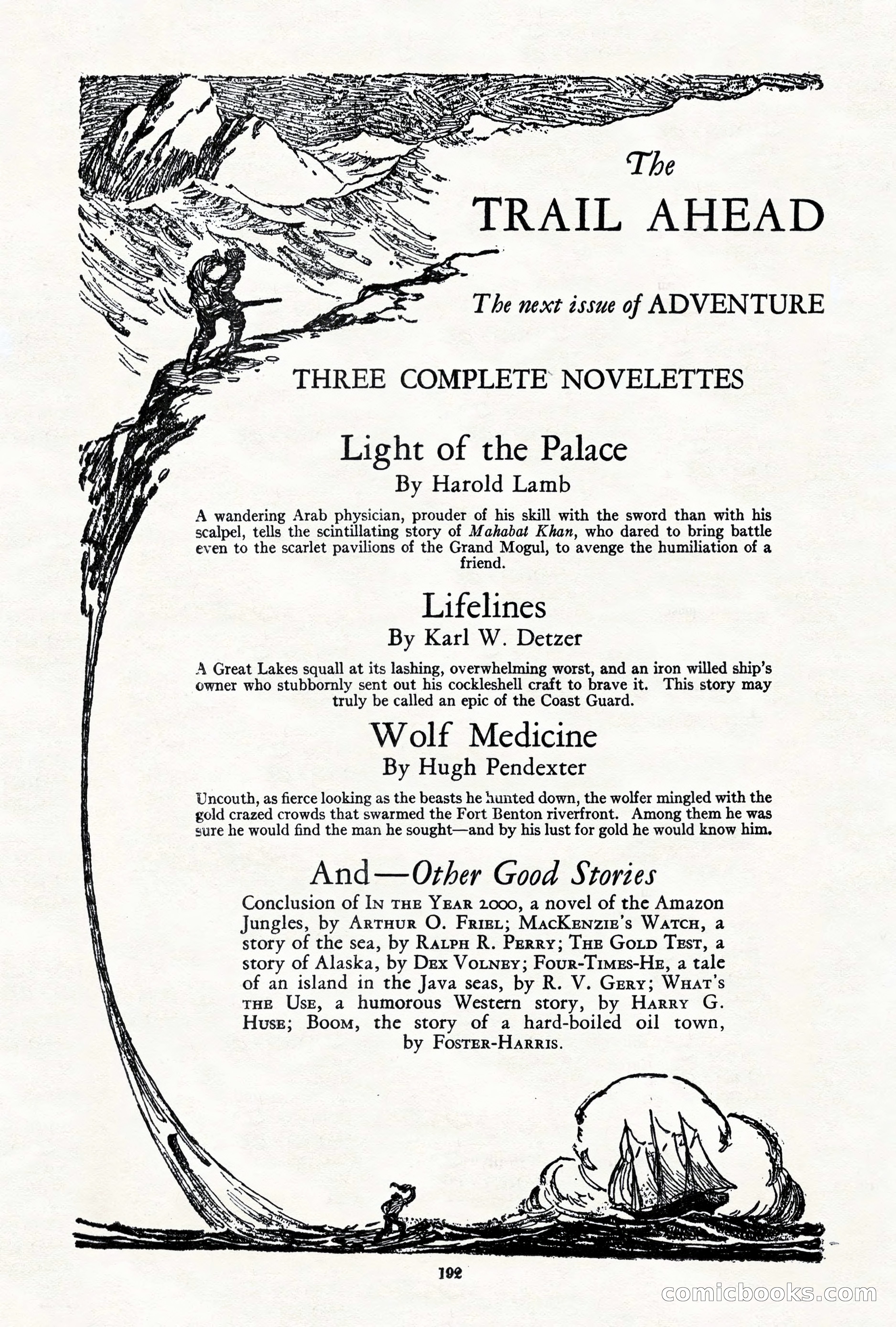 Adventure Magazine Cover — page 194 of 194