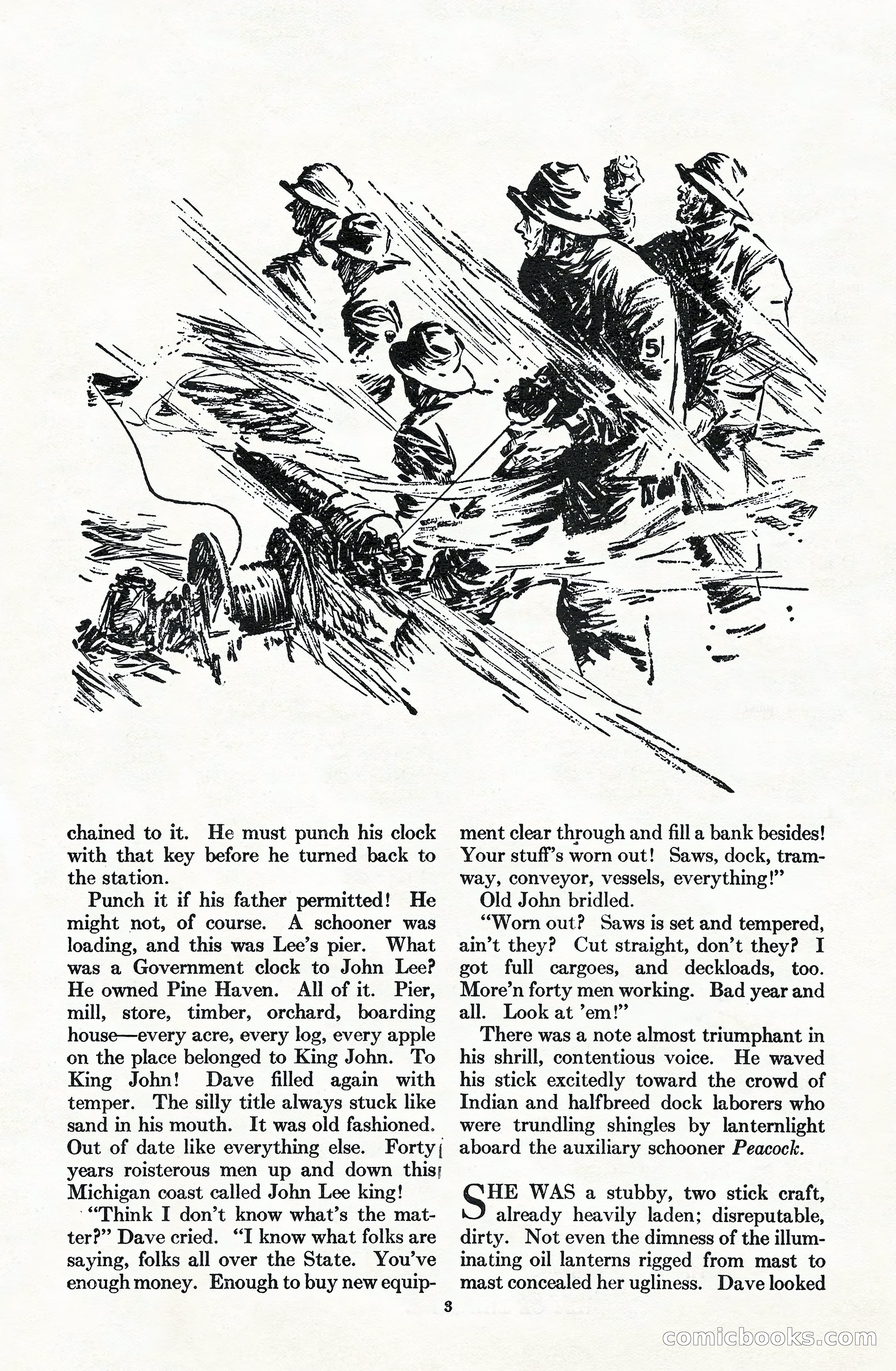 Adventure Magazine Cover, June 15, 1928 — page 5 of 194