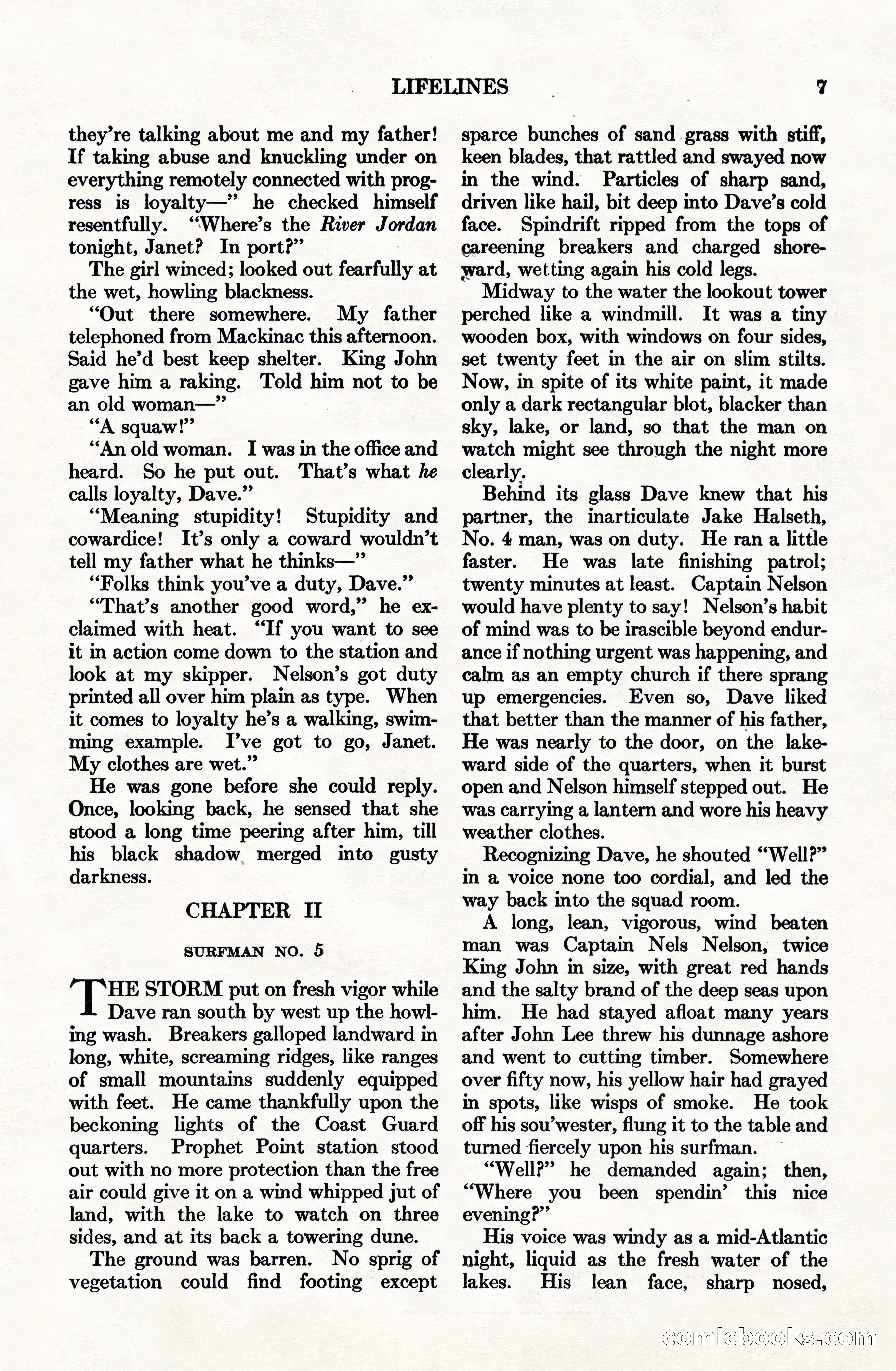 Adventure Magazine Cover, June 15, 1928 — page 9 of 194