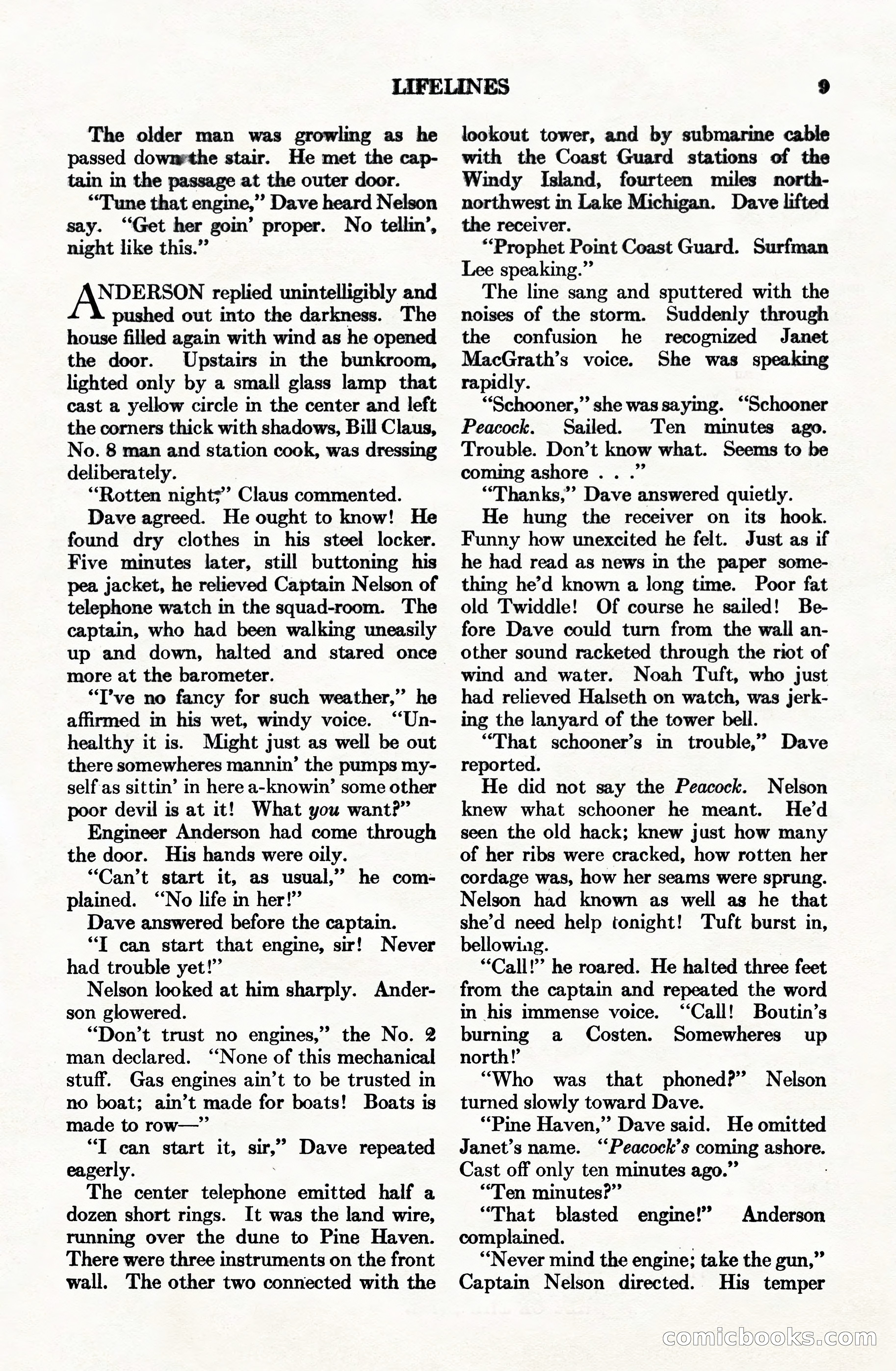 Adventure Magazine Cover, June 15, 1928 — page 11 of 194