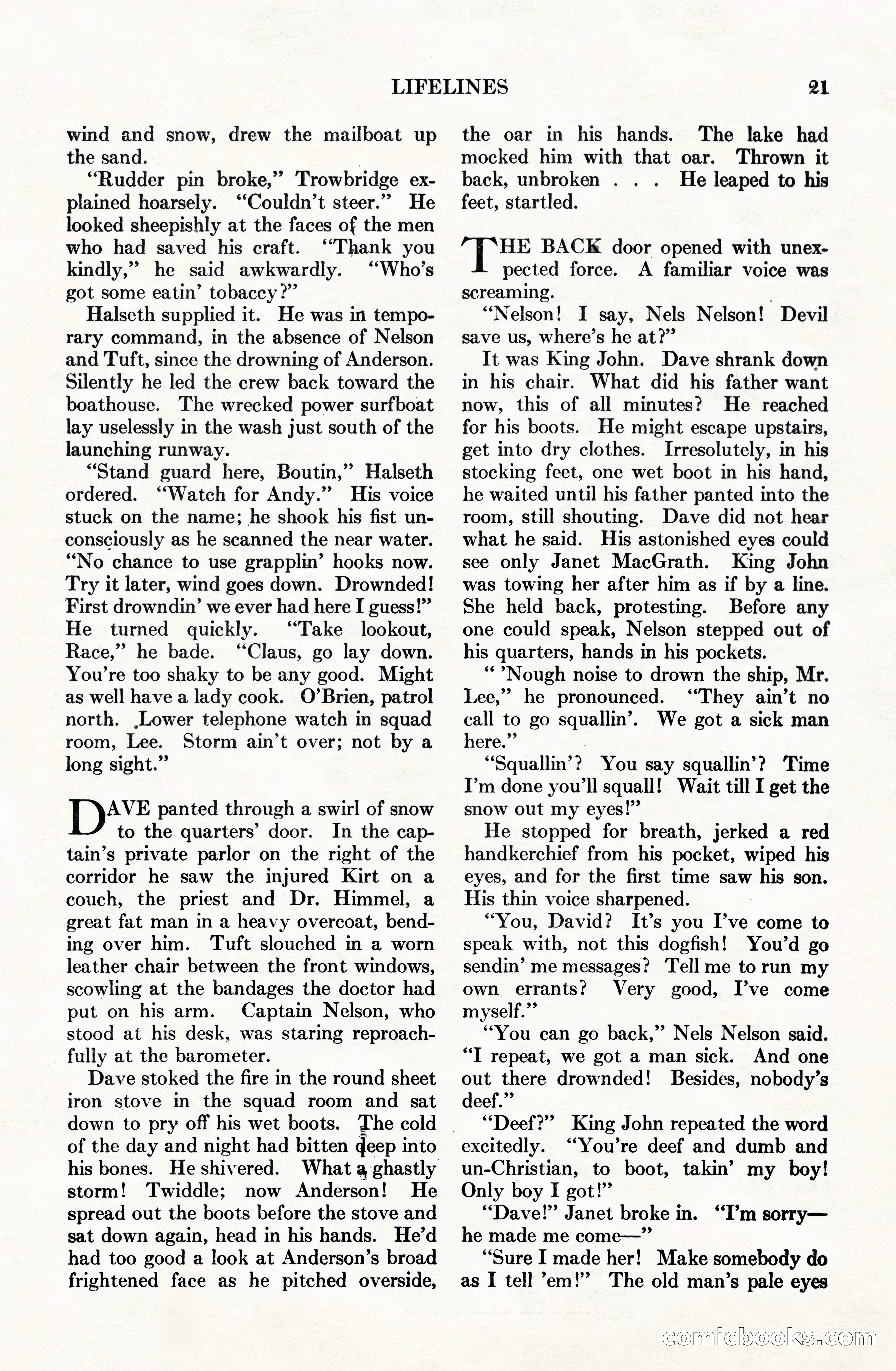 Adventure Magazine Cover, June 15, 1928 — page 23 of 194