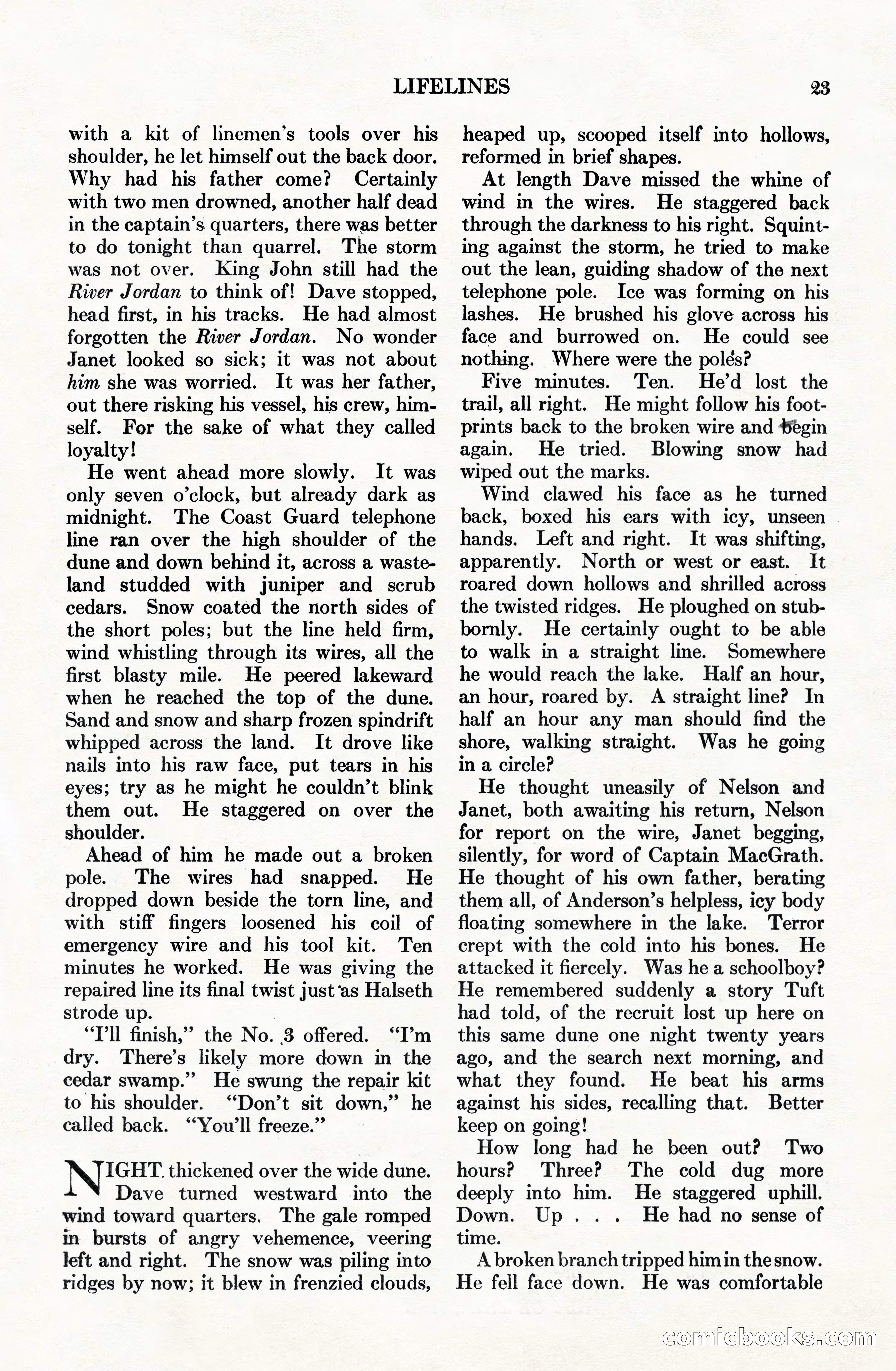 Adventure Magazine Cover, June 15, 1928 — page 25 of 194