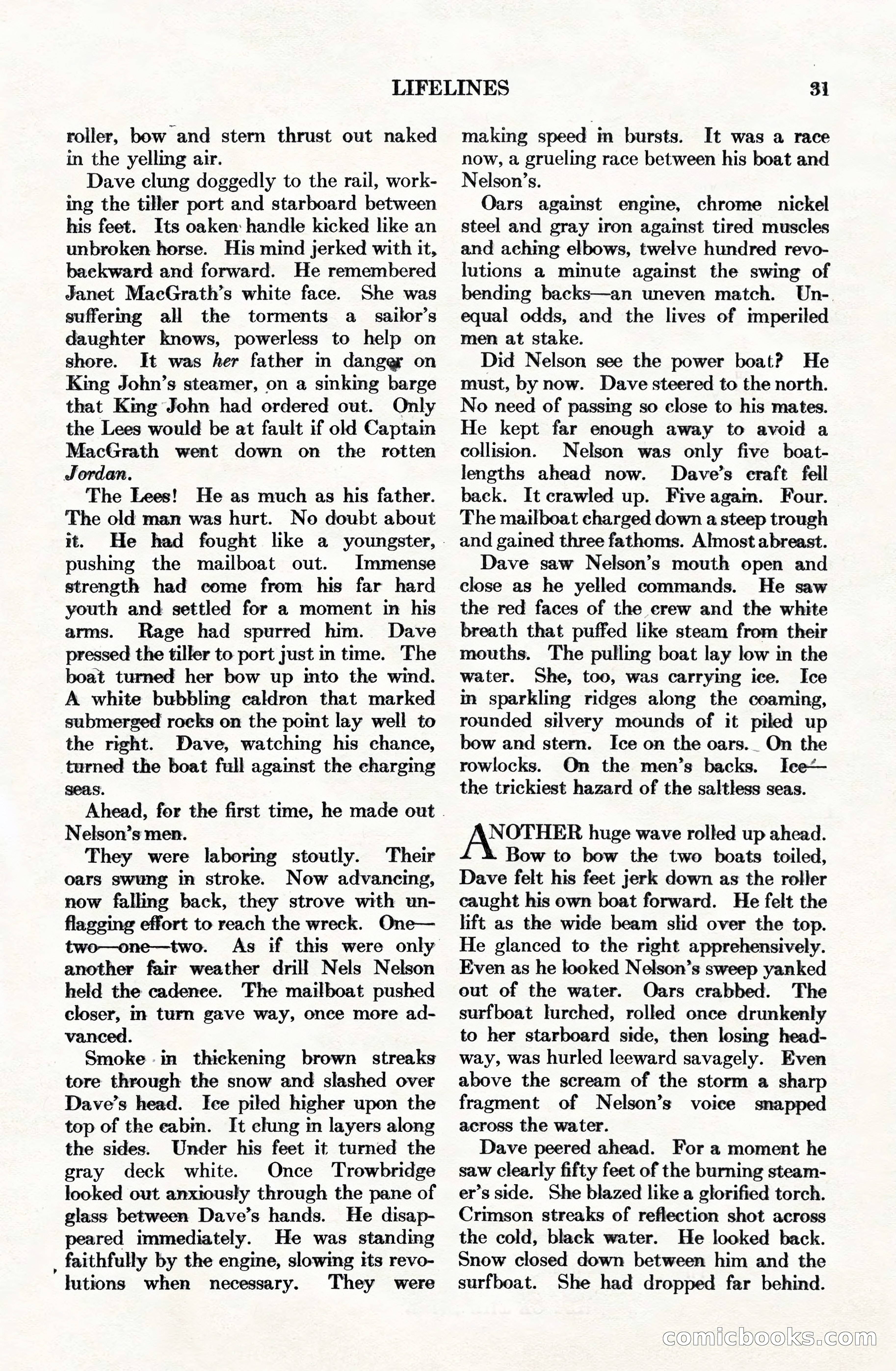 Adventure Magazine Cover, June 15, 1928 — page 33 of 194