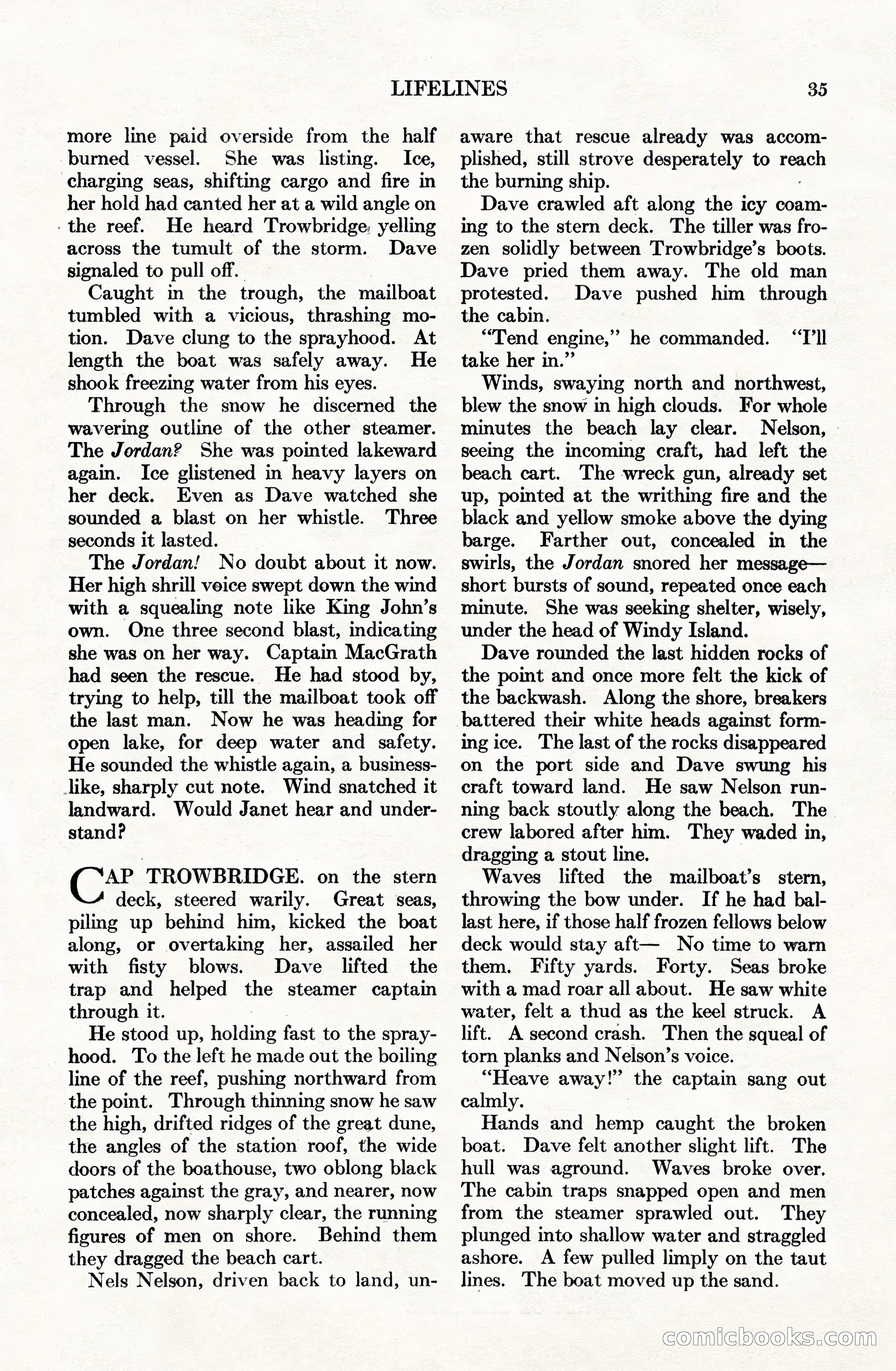 Adventure Magazine Cover, June 15, 1928 — page 37 of 194