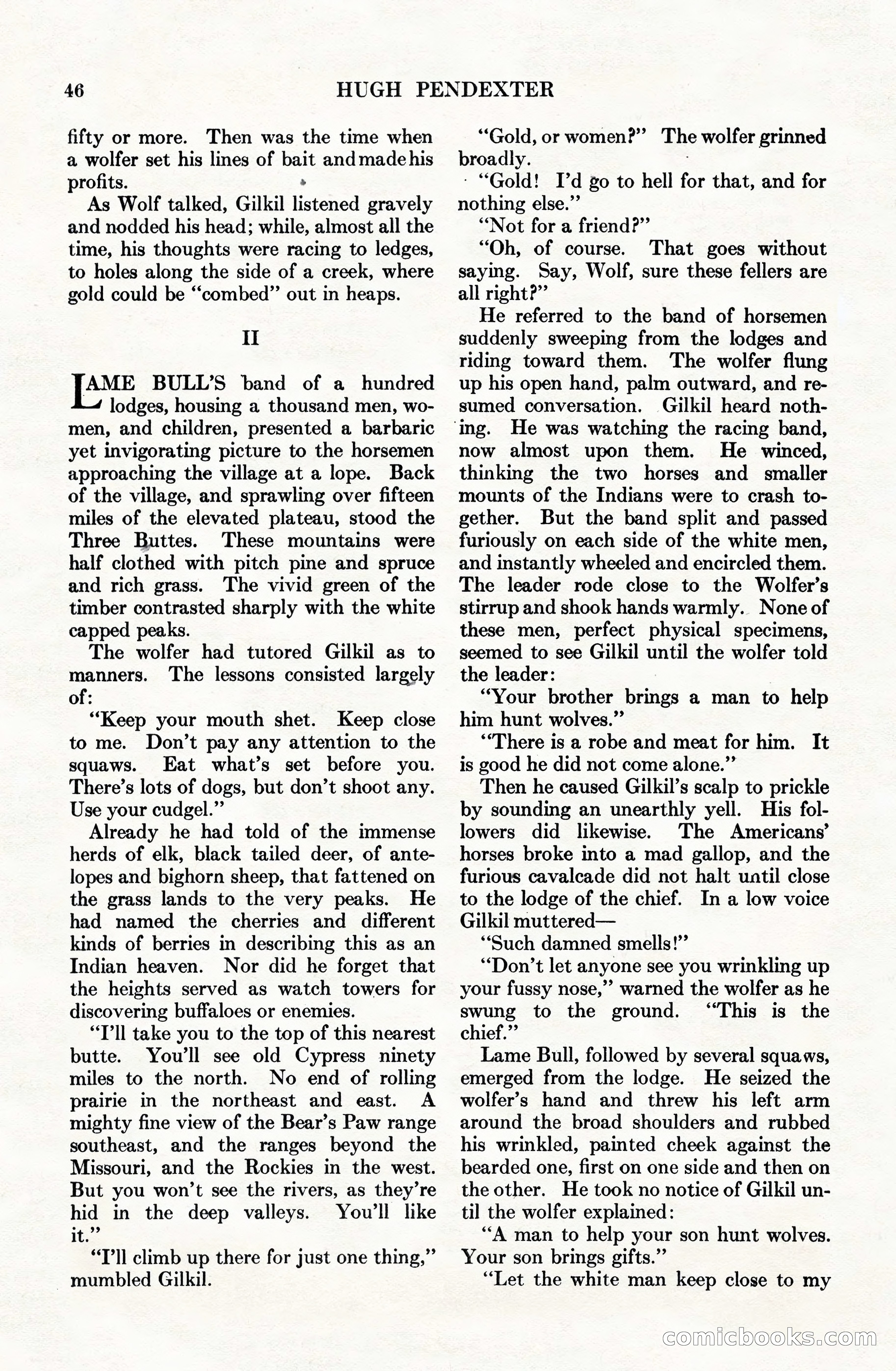 Adventure Magazine Cover, June 15, 1928 — page 48 of 194