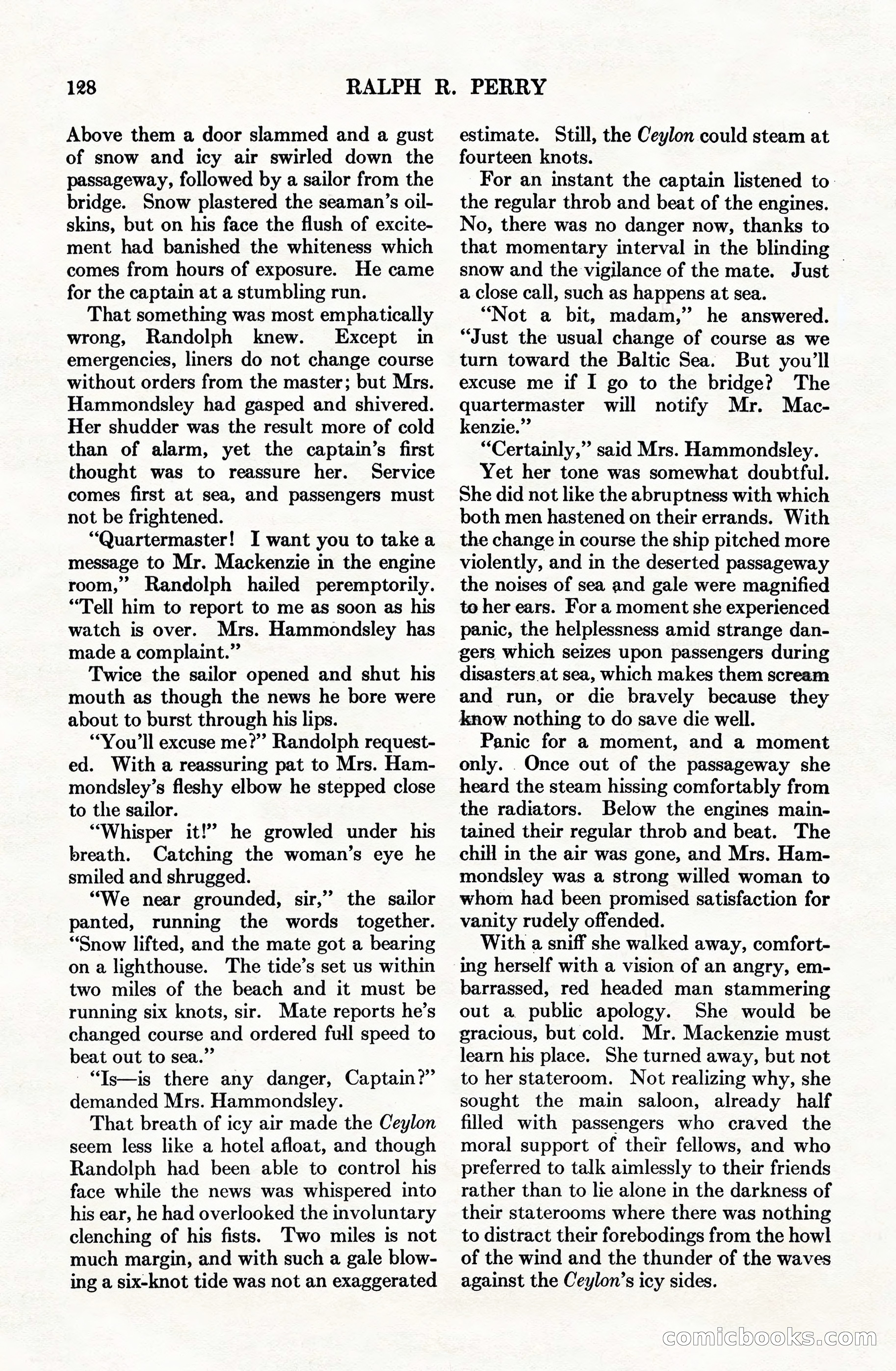 Adventure Magazine Cover, June 15, 1928 — page 130 of 194