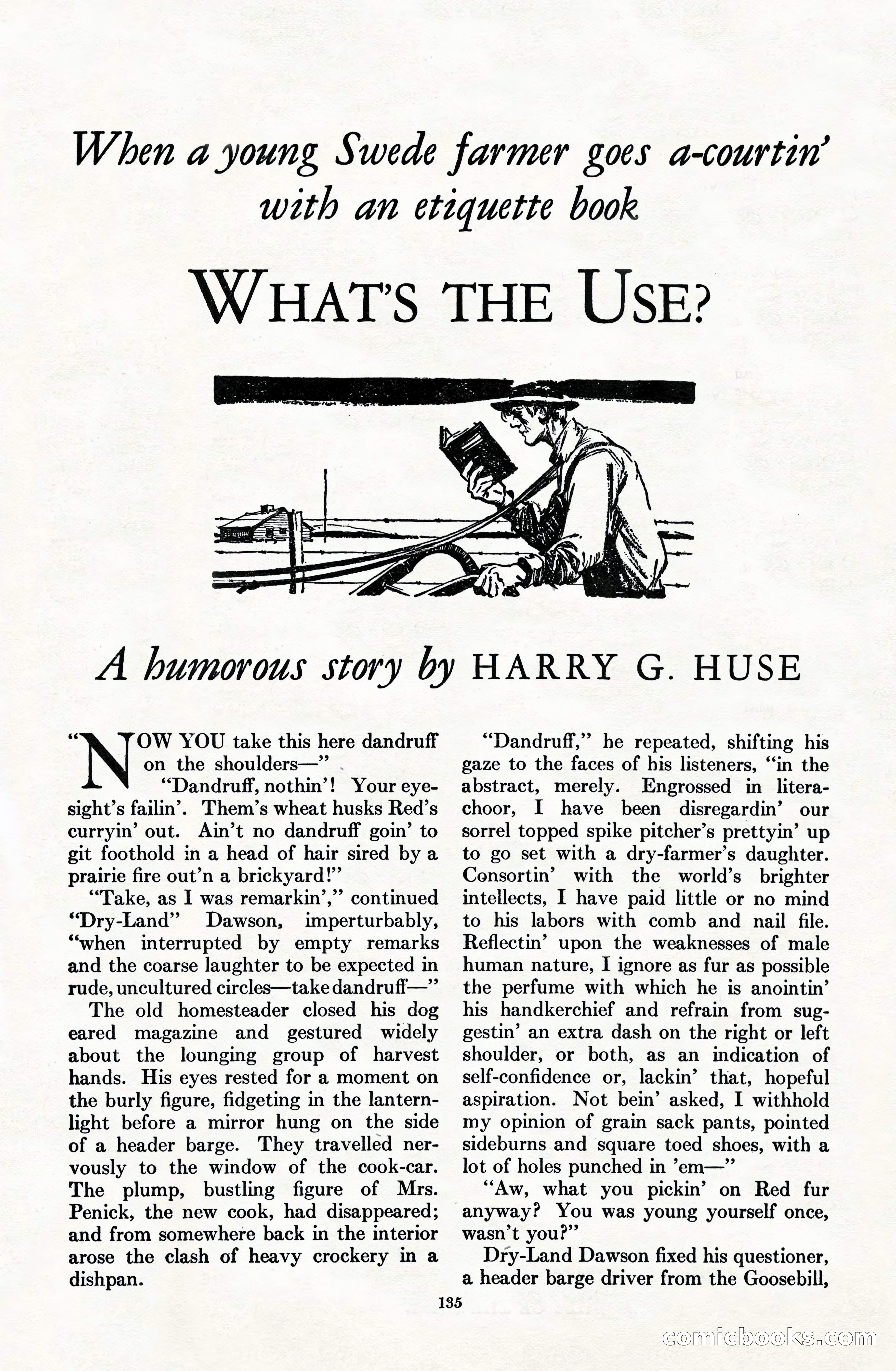 Adventure Magazine Cover, June 15, 1928 — page 137 of 194
