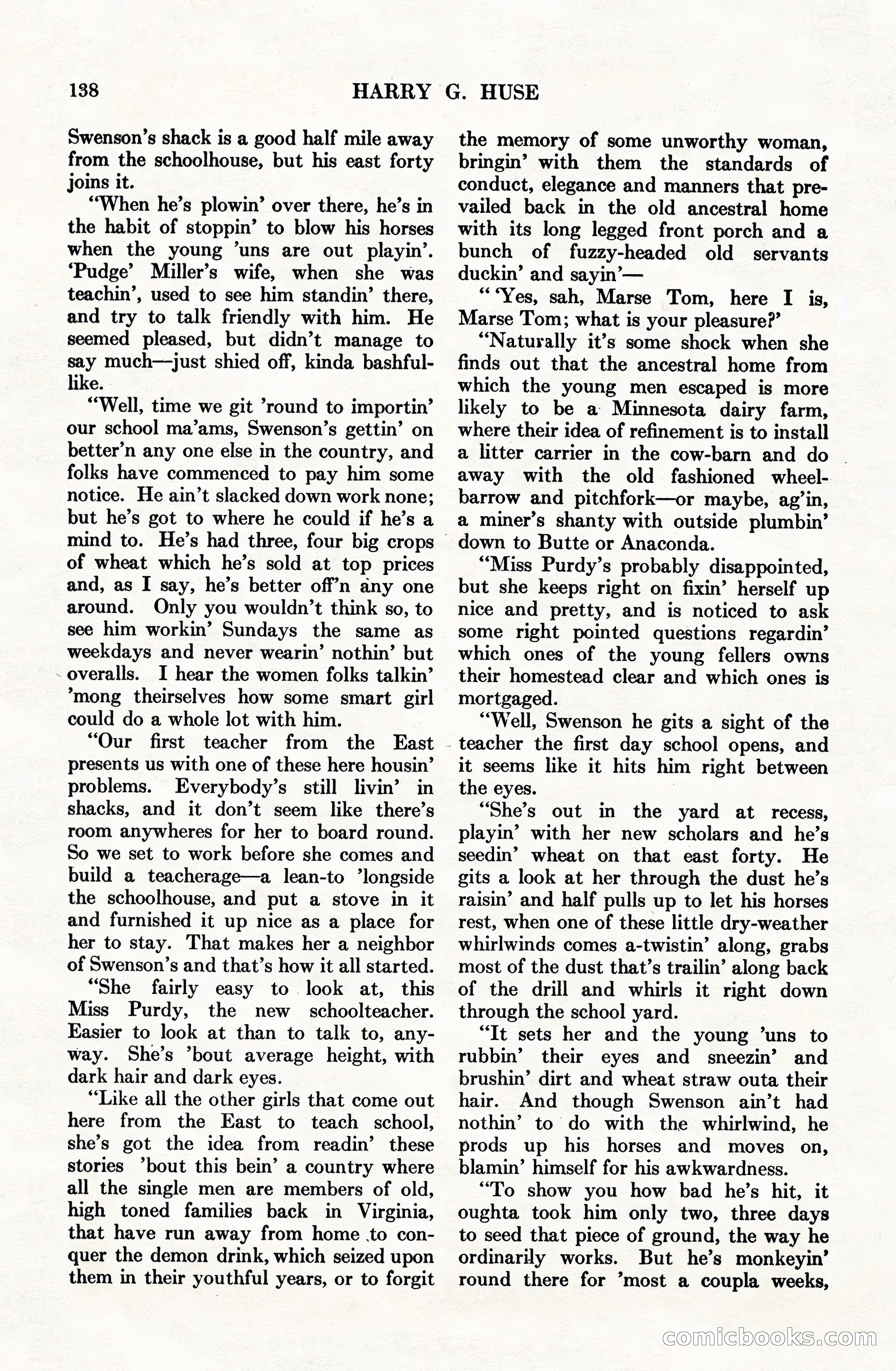 Adventure Magazine Cover, June 15, 1928 — page 140 of 194