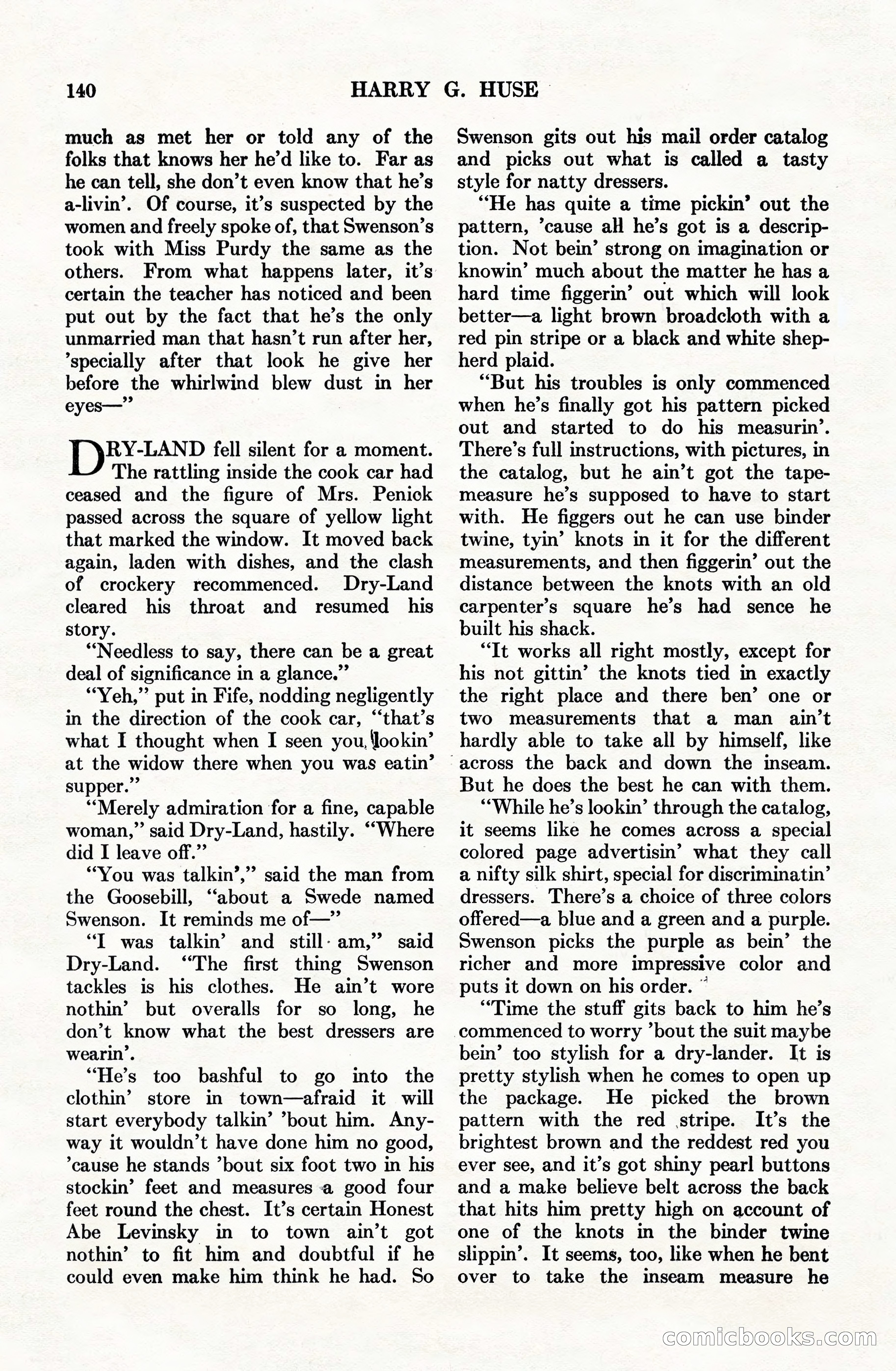 Adventure Magazine Cover, June 15, 1928 — page 142 of 194