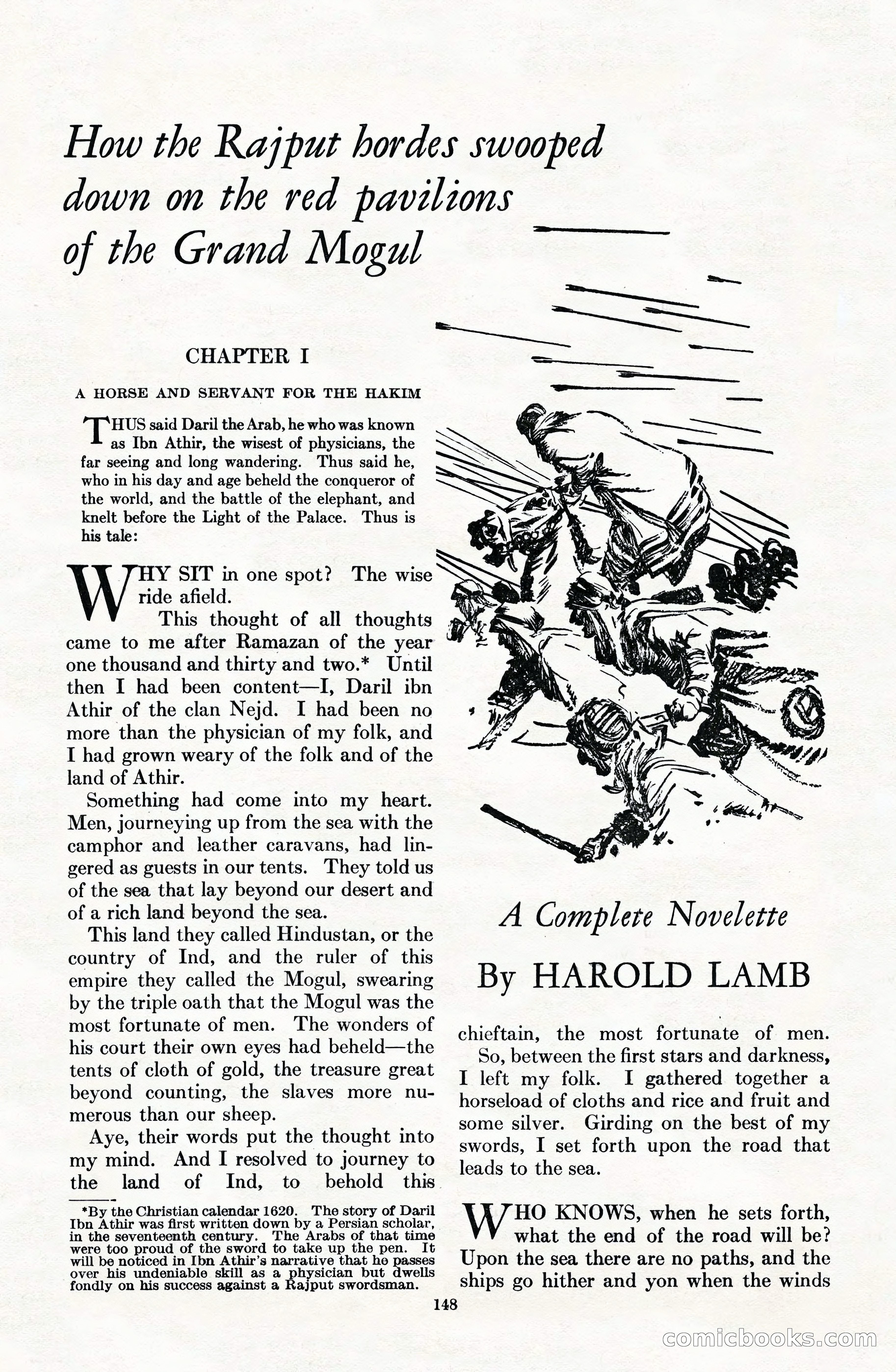 Adventure Magazine Cover, June 15, 1928 — page 150 of 194