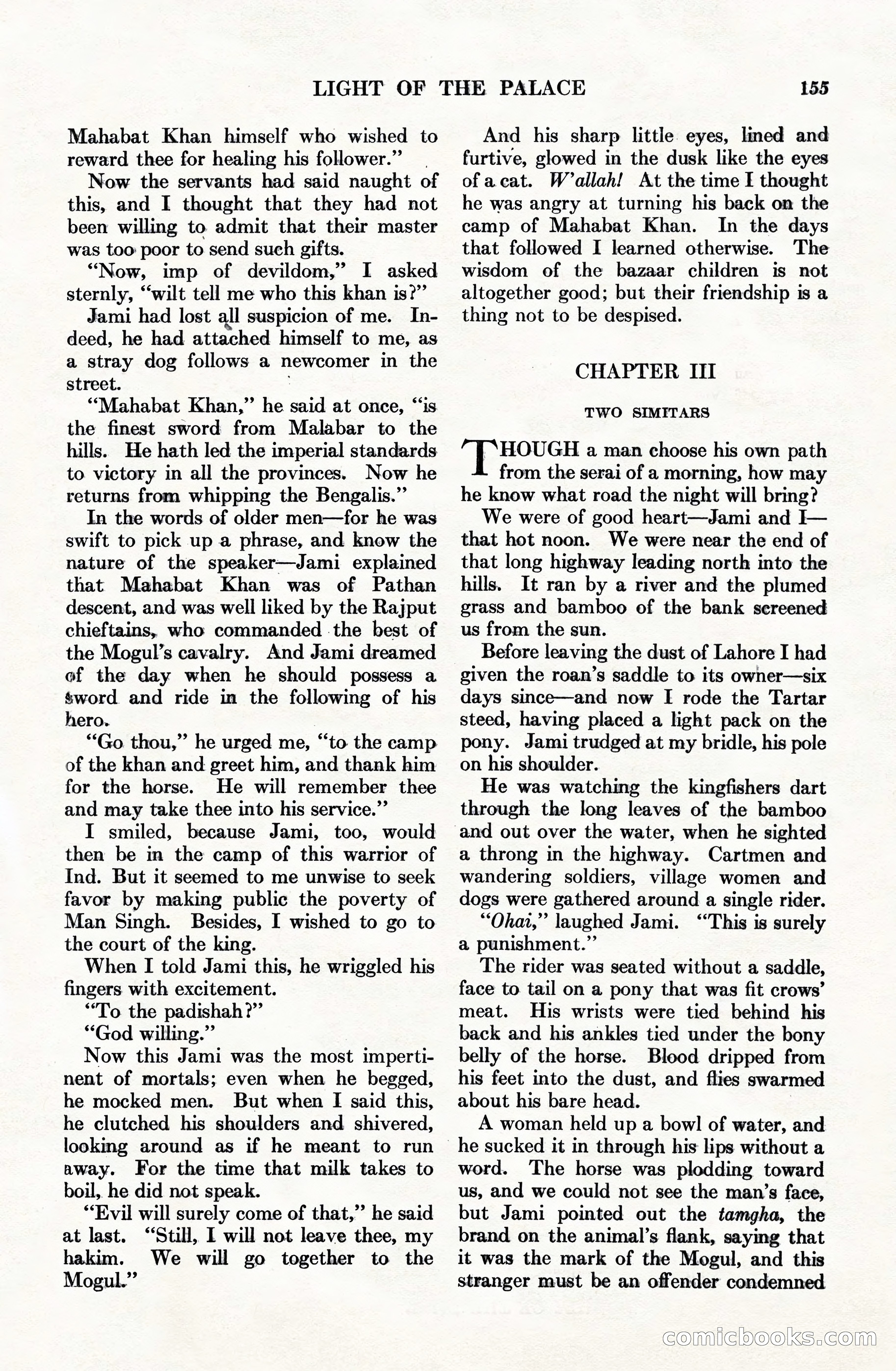 Adventure Magazine Cover, June 15, 1928 — page 157 of 194