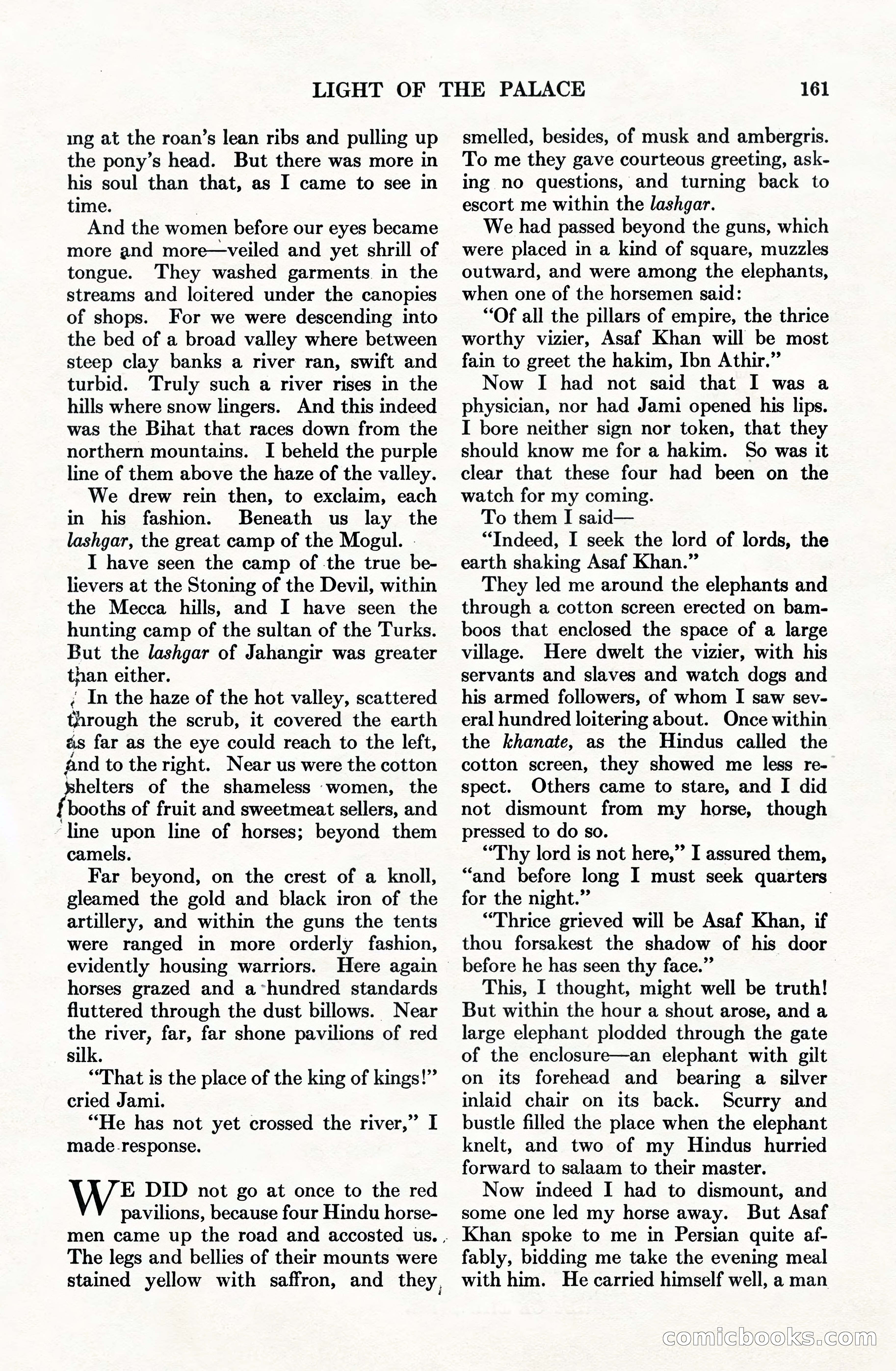 Adventure Magazine Cover, June 15, 1928 — page 163 of 194