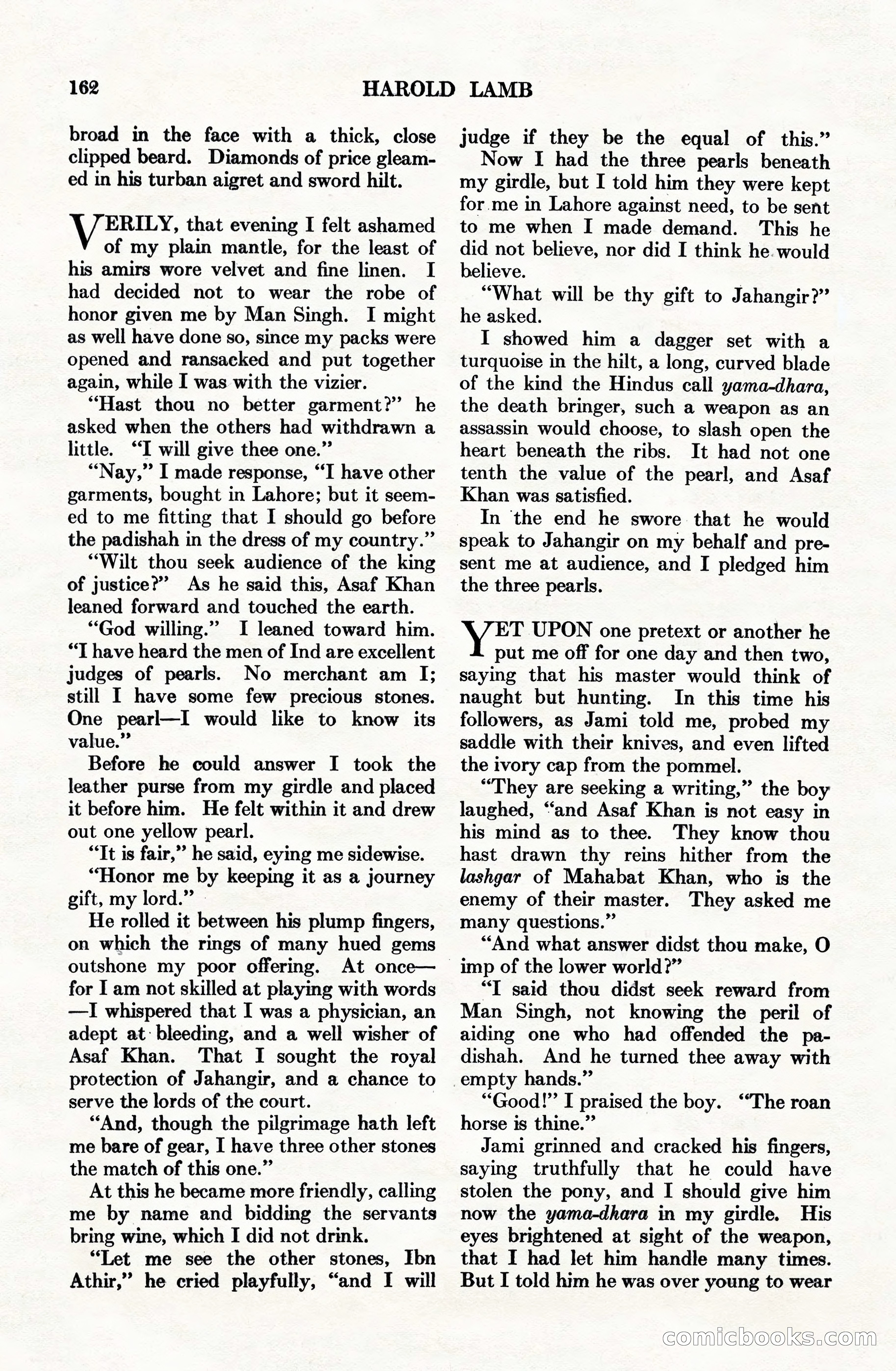 Adventure Magazine Cover, June 15, 1928 — page 164 of 194