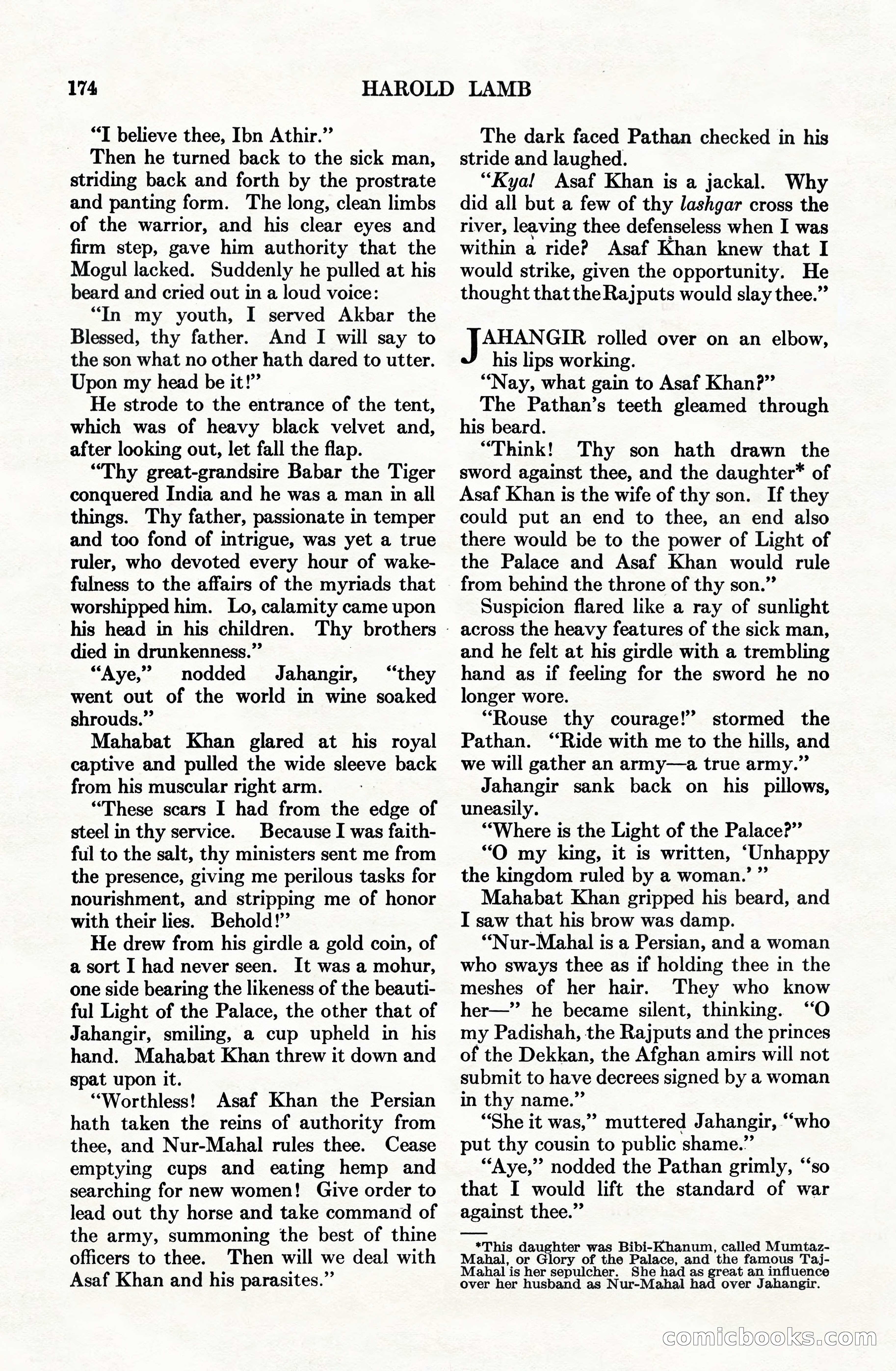 Adventure Magazine Cover, June 15, 1928 — page 176 of 194