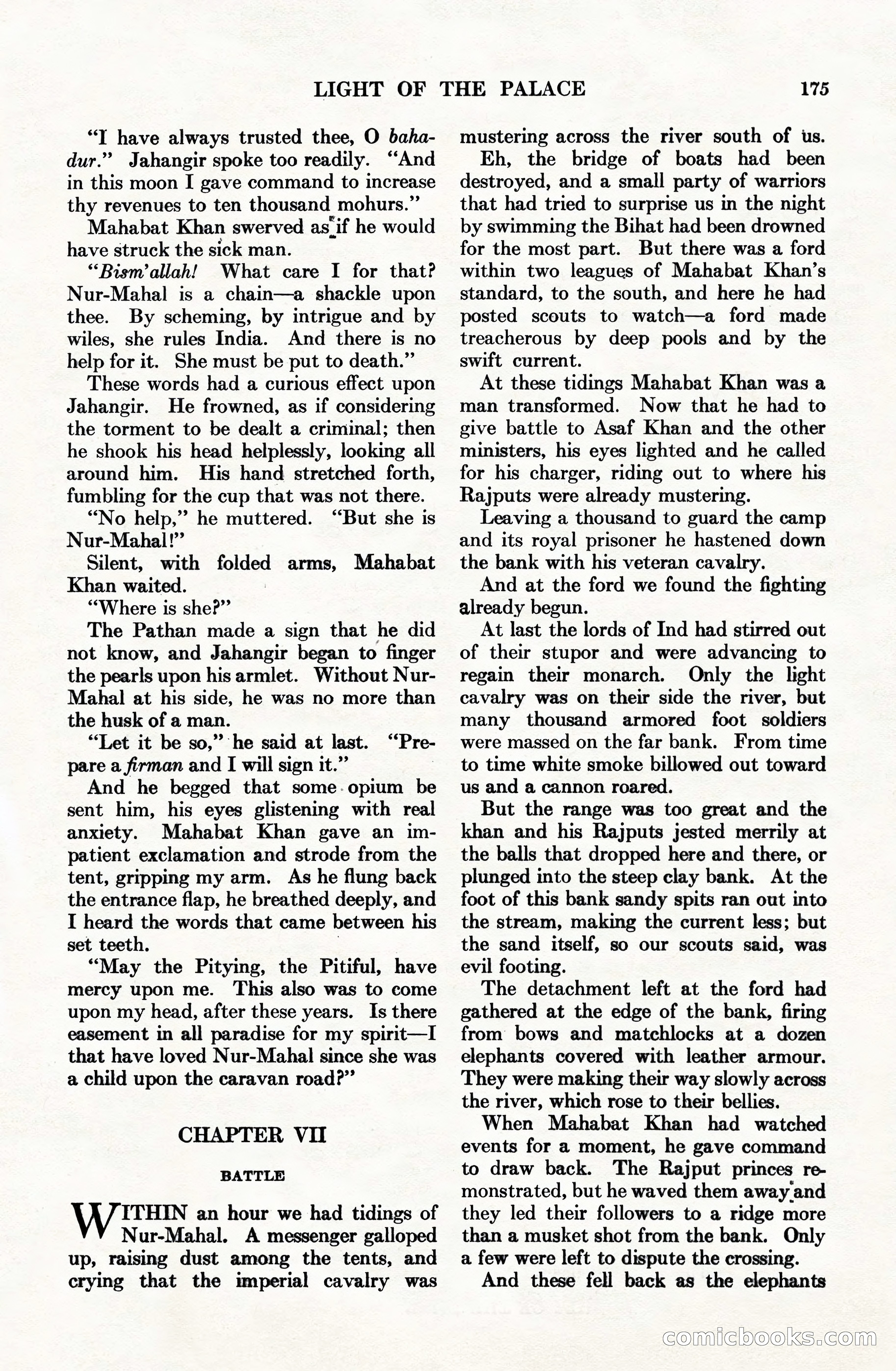 Adventure Magazine Cover, June 15, 1928 — page 177 of 194