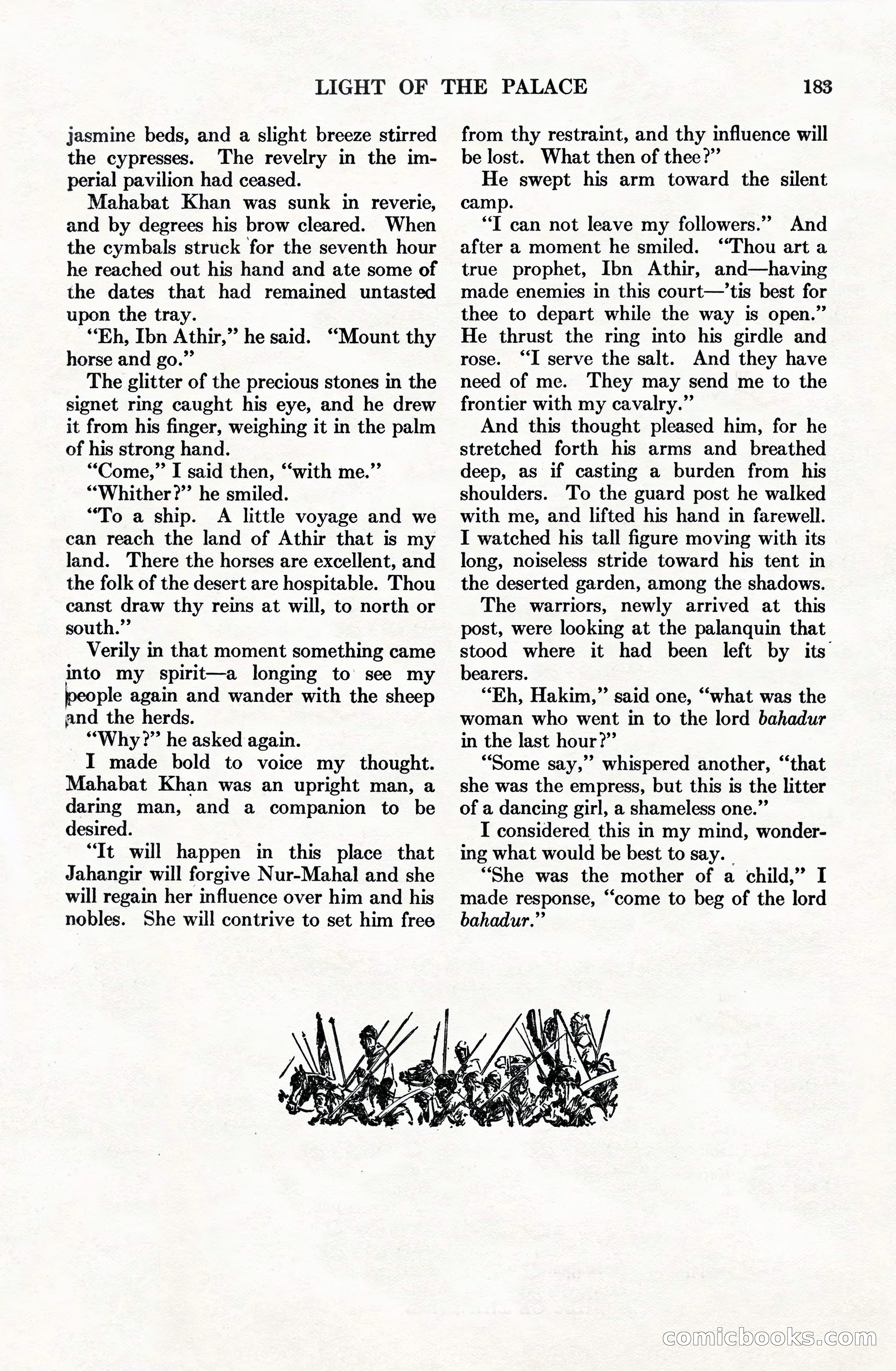 Adventure Magazine Cover, June 15, 1928 — page 185 of 194