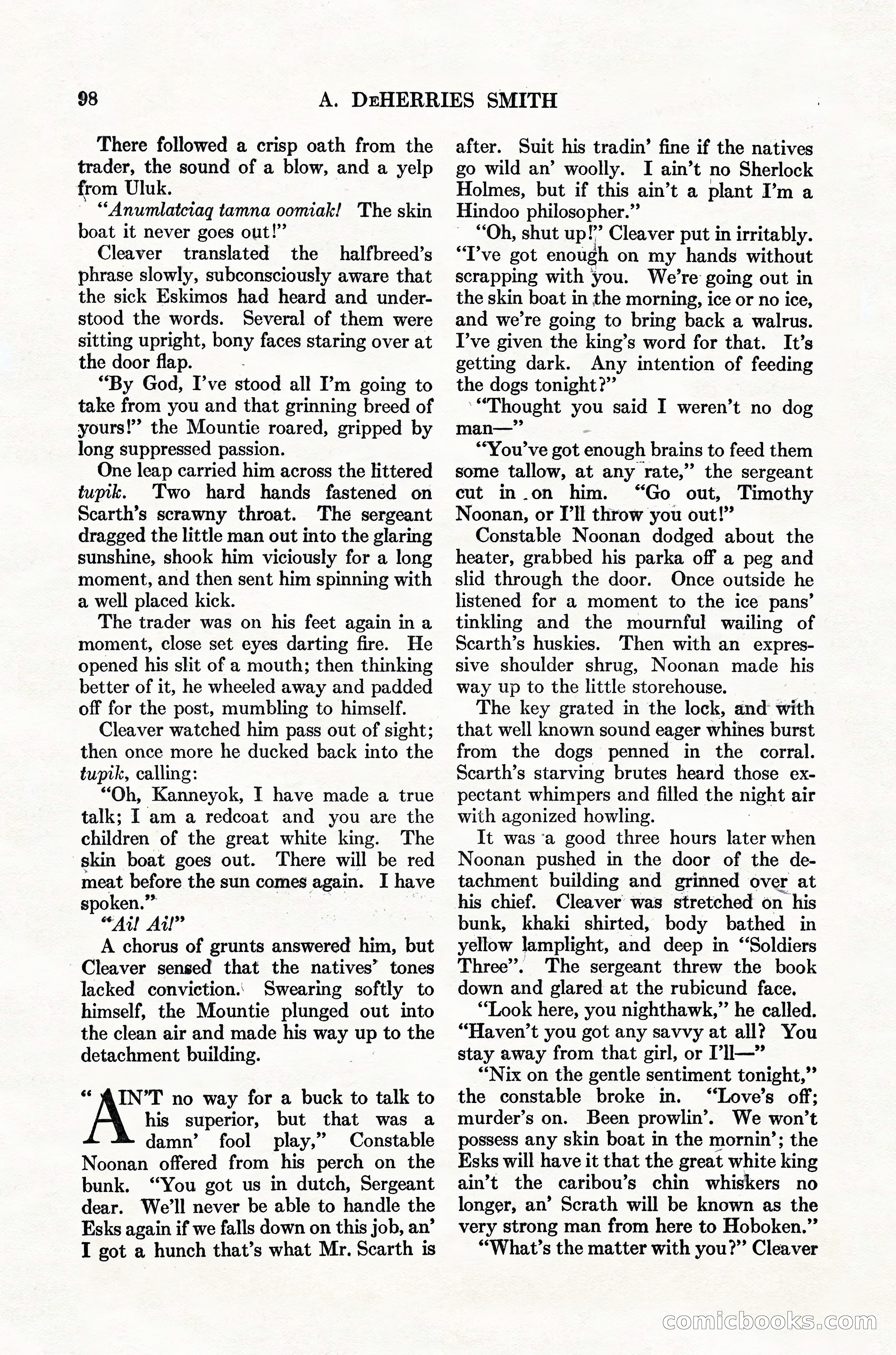 Adventure Magazine Cover — page 100 of 196