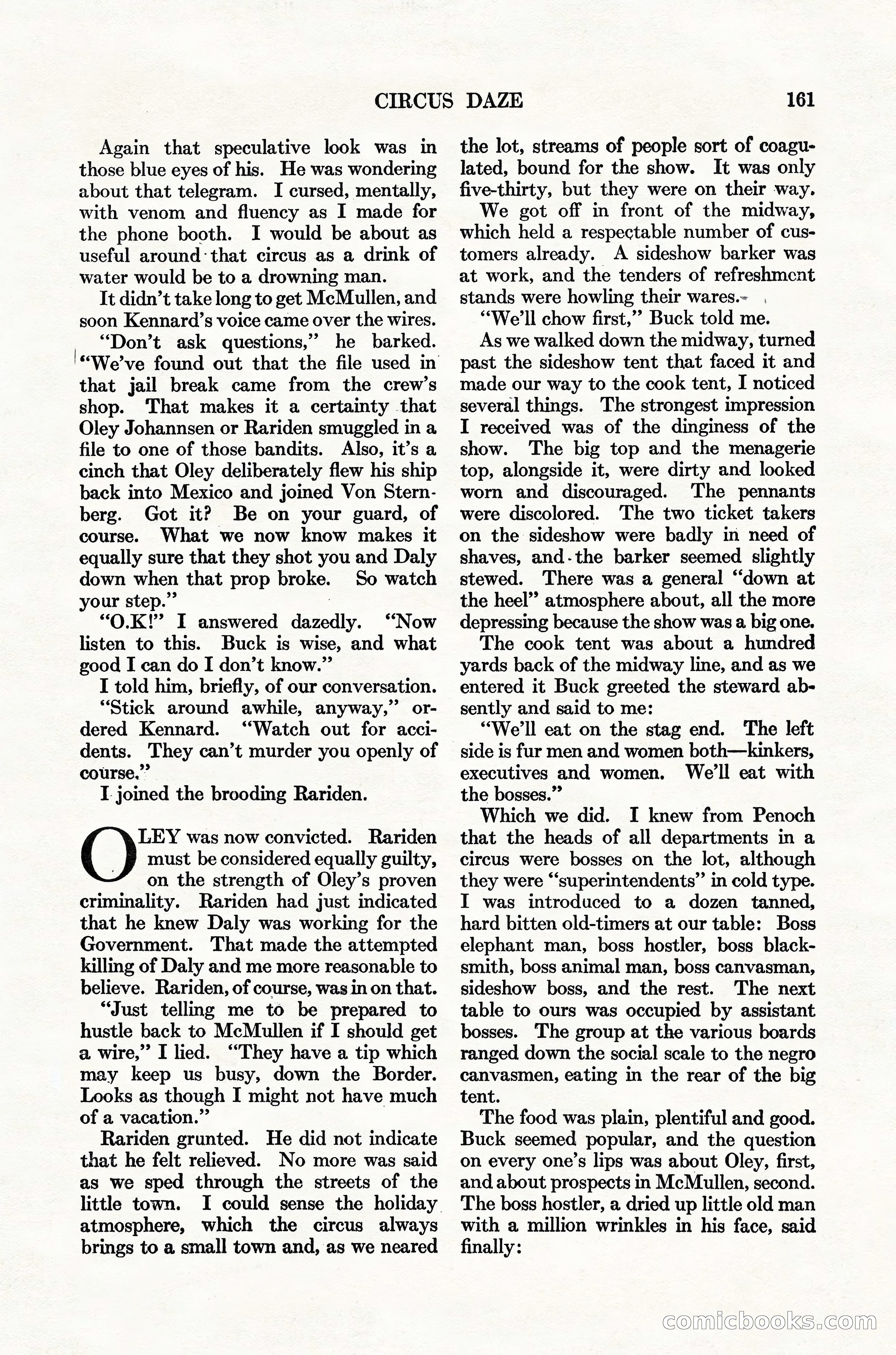 Adventure Magazine Cover — page 163 of 196