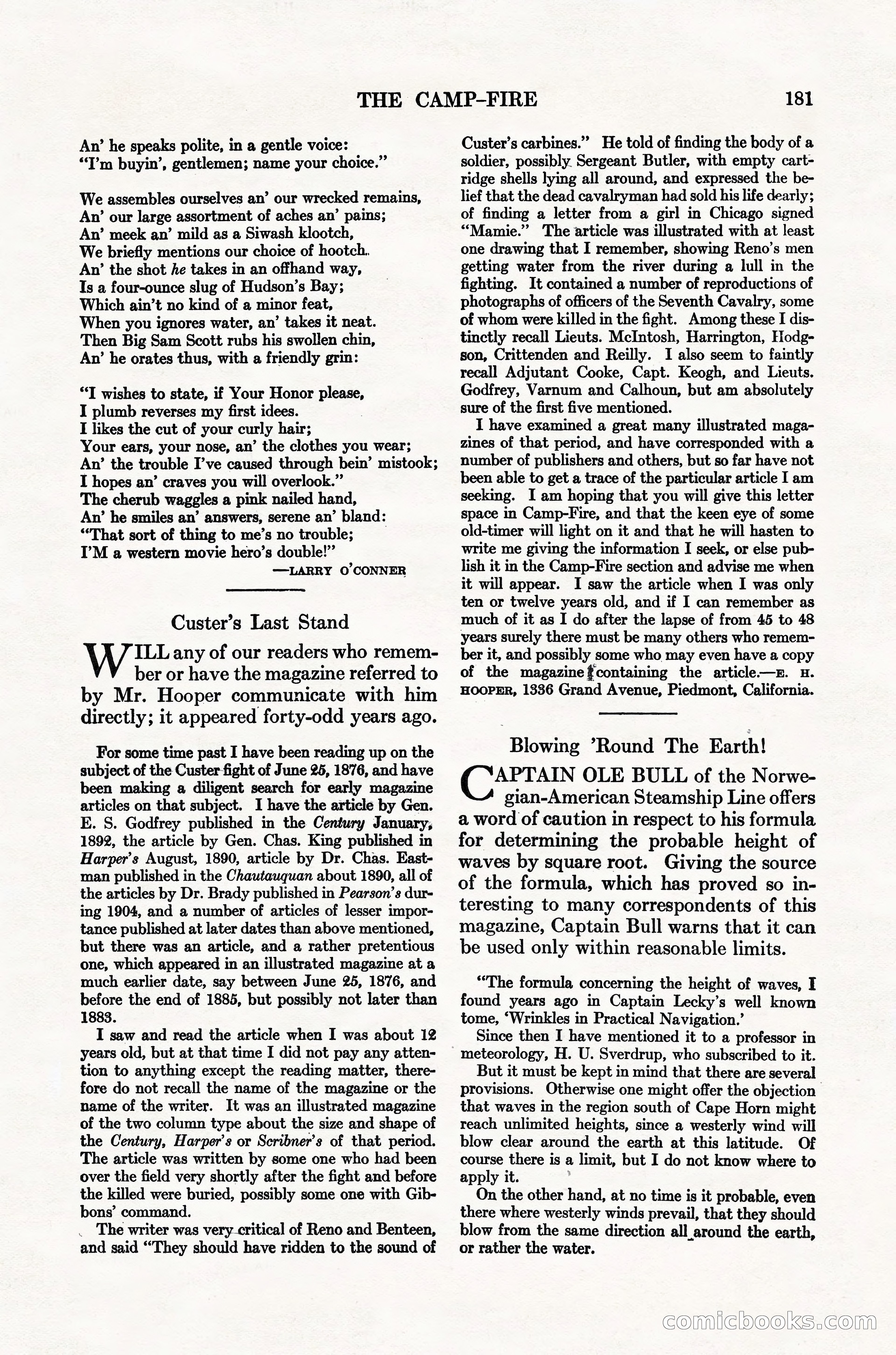 Adventure Magazine Cover — page 183 of 196