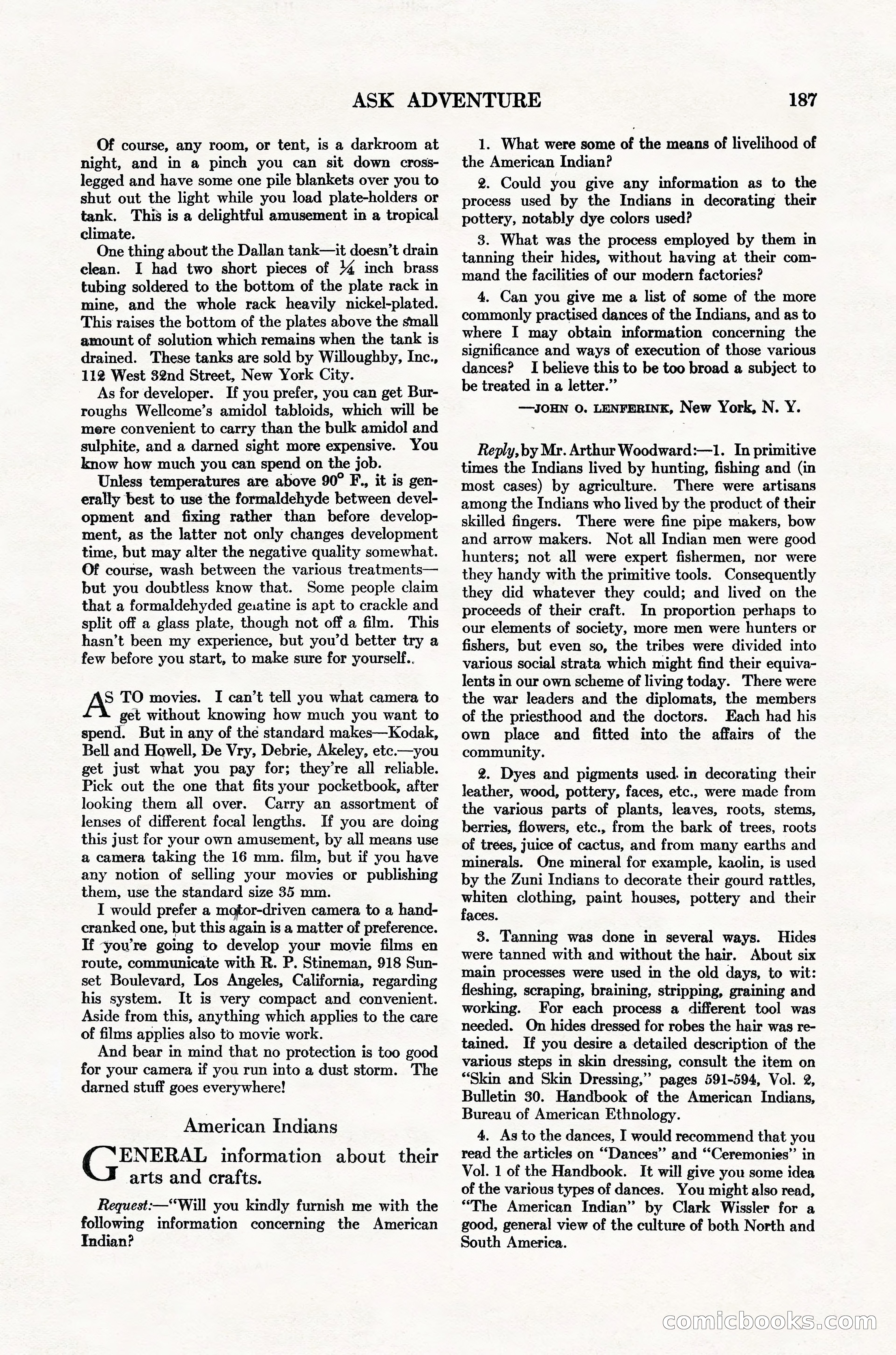Adventure Magazine Cover — page 189 of 196