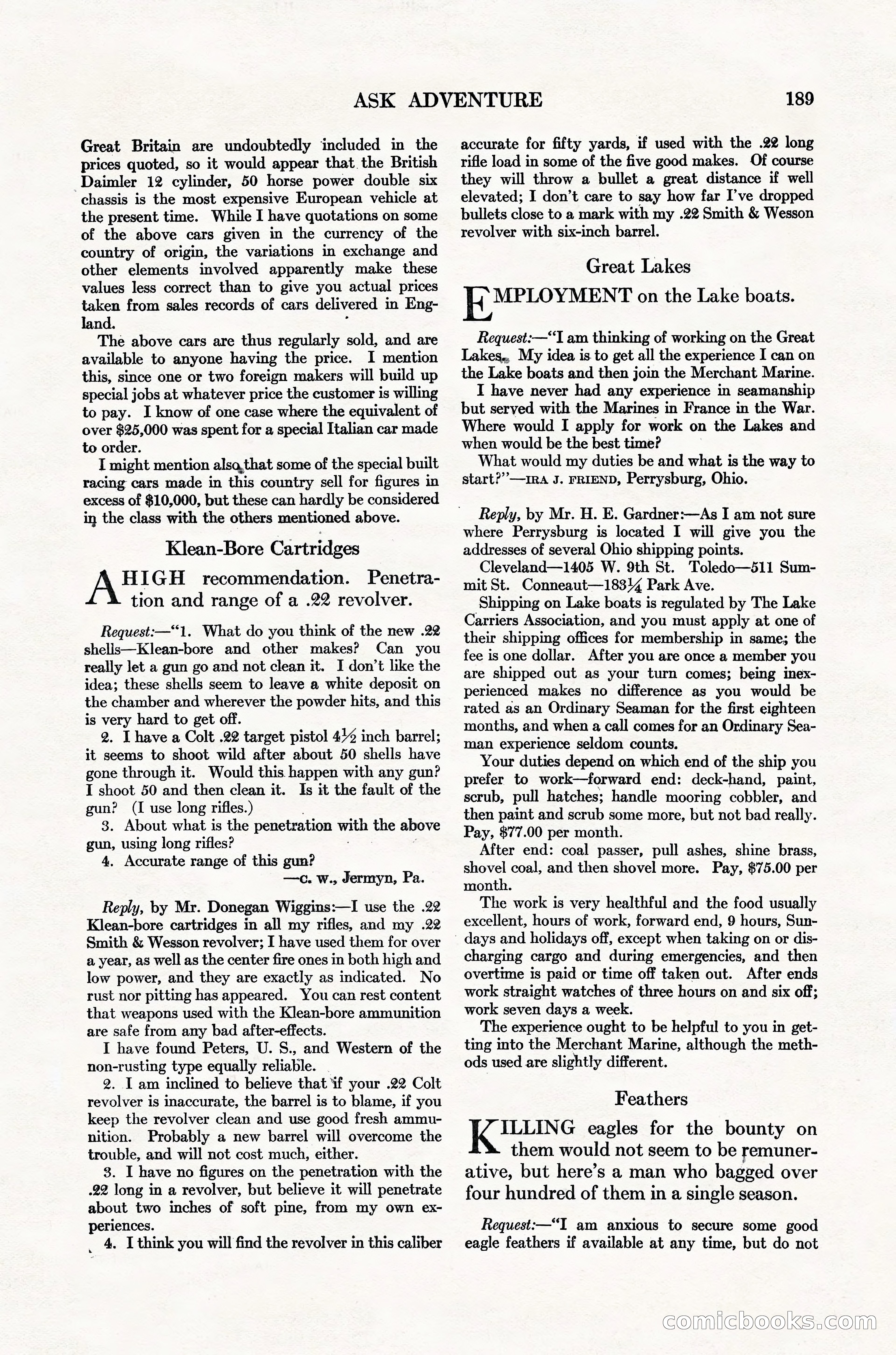 Adventure Magazine Cover — page 191 of 196