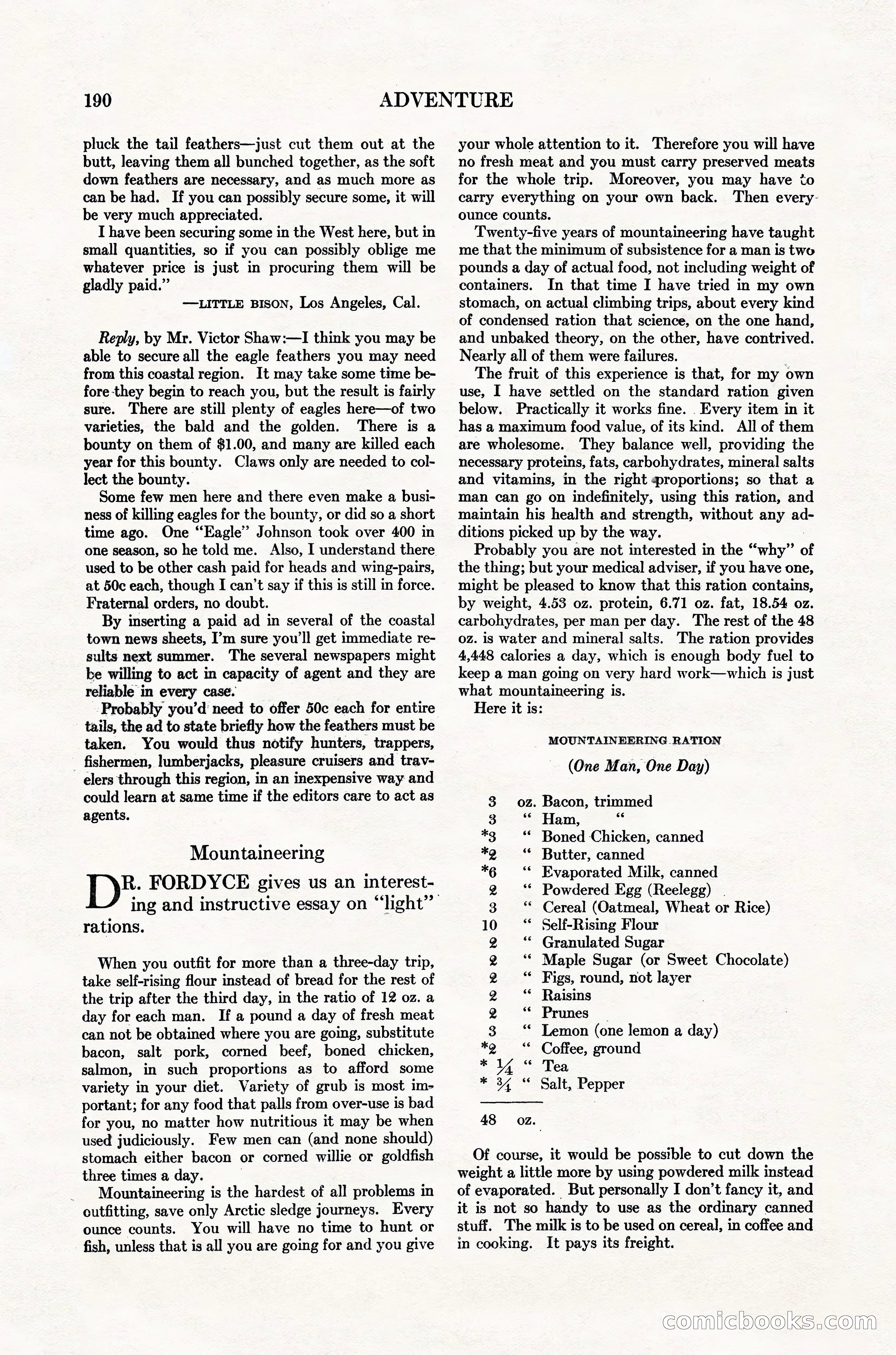Adventure Magazine Cover — page 192 of 196