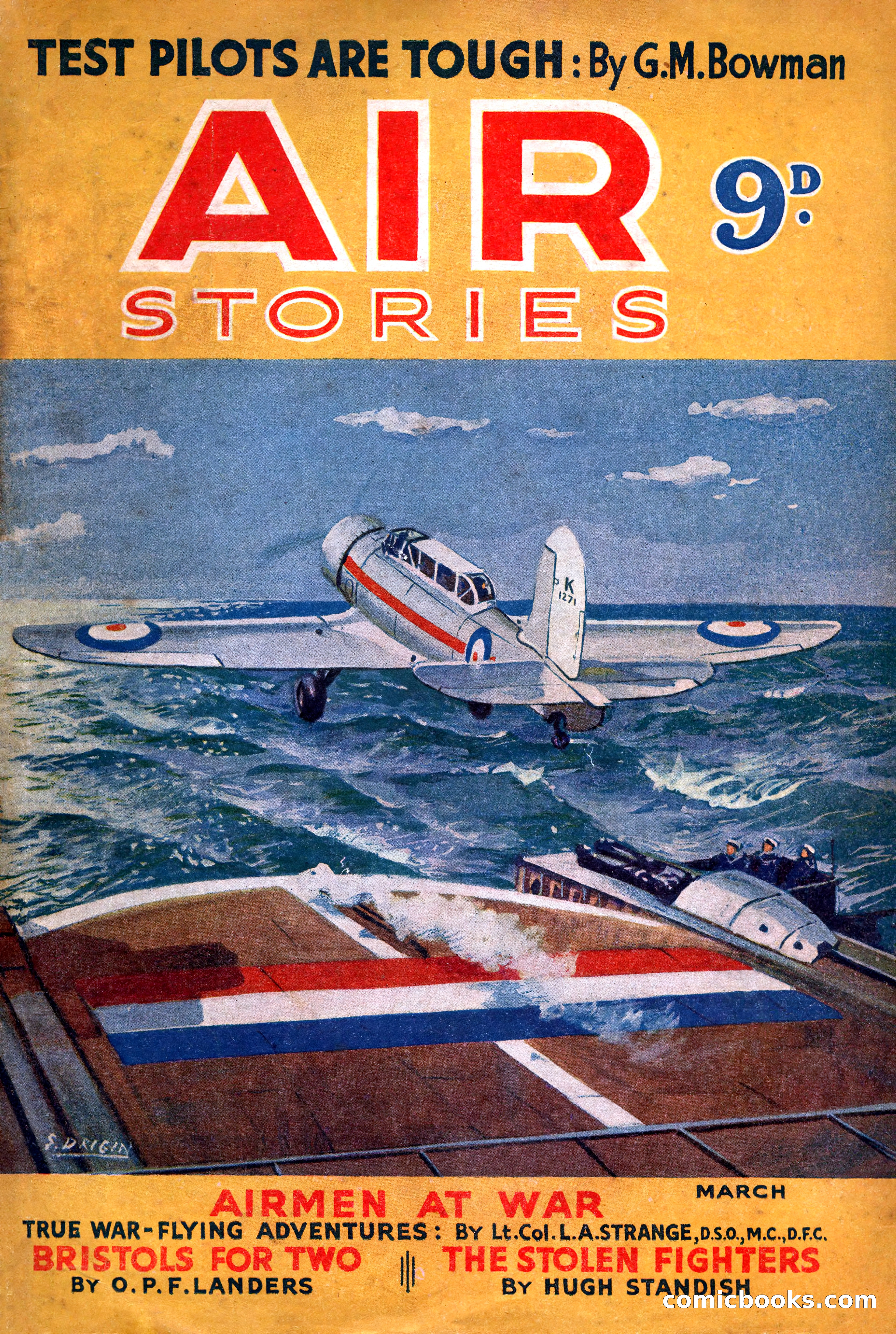 Air Stories, March 1939 — page 1 of 100