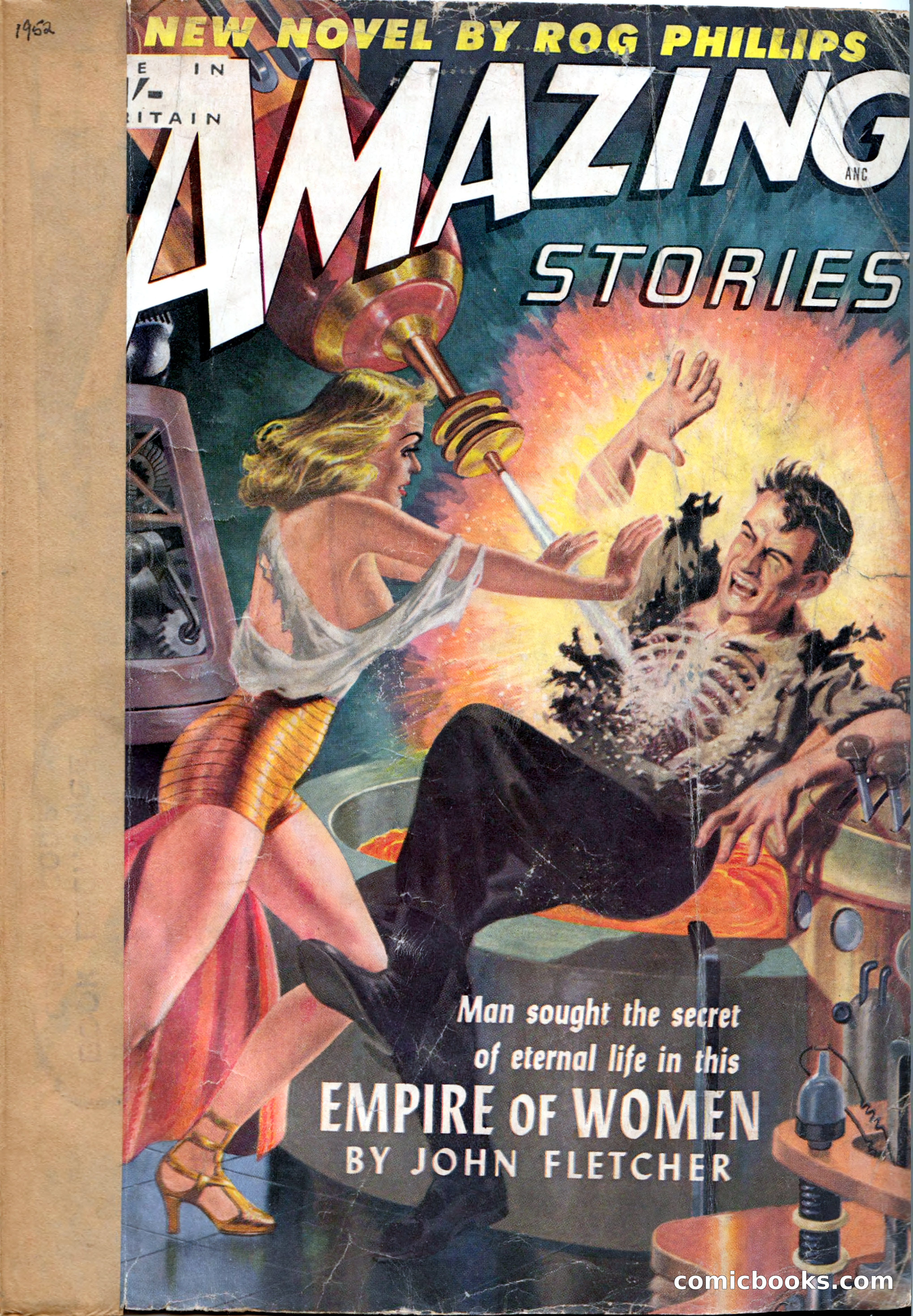 Amazing Stories (UK), Vol. 1, No. 20 — page 1 of 100