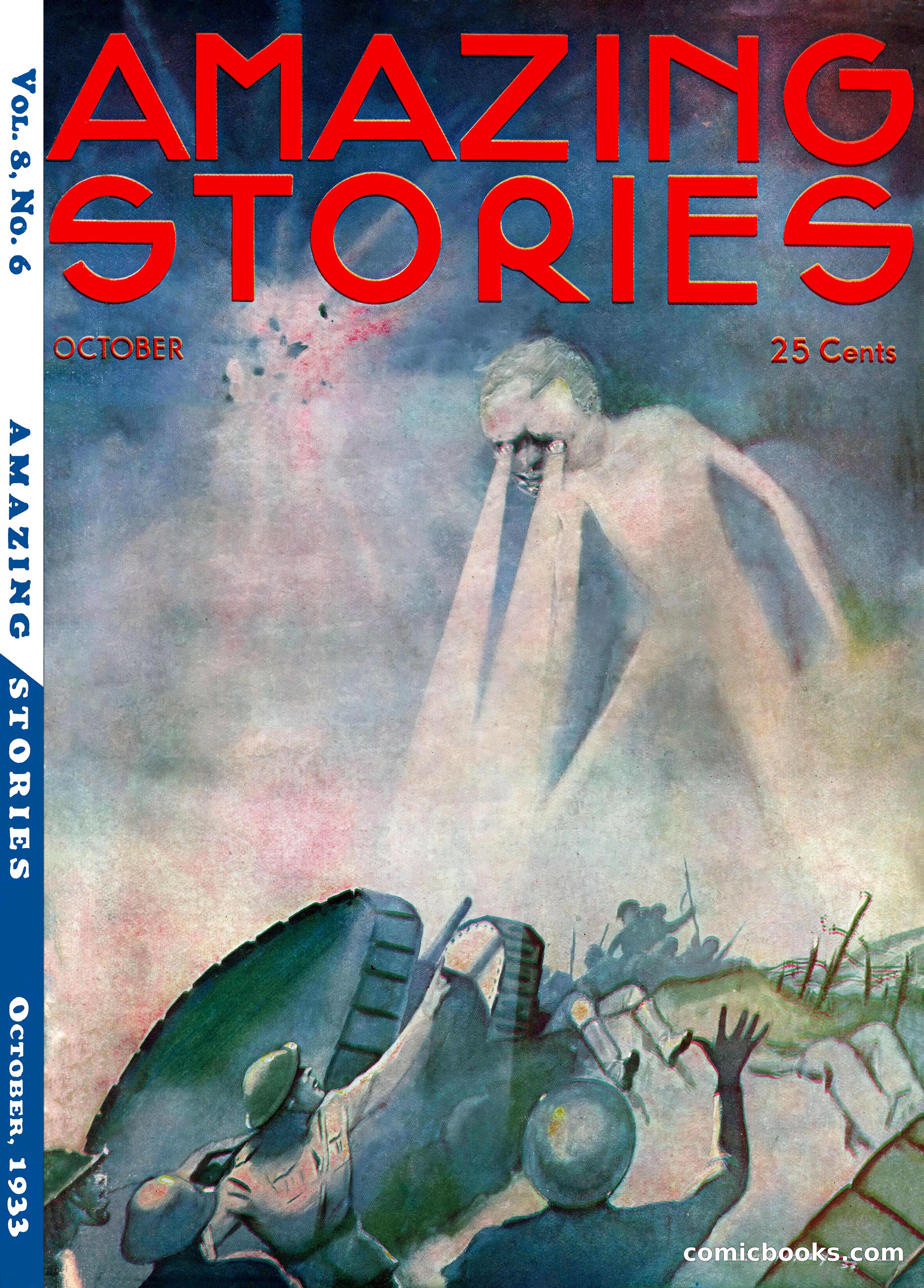 Amazing Stories, Vol. 8, No. 6 — page 1 of 148