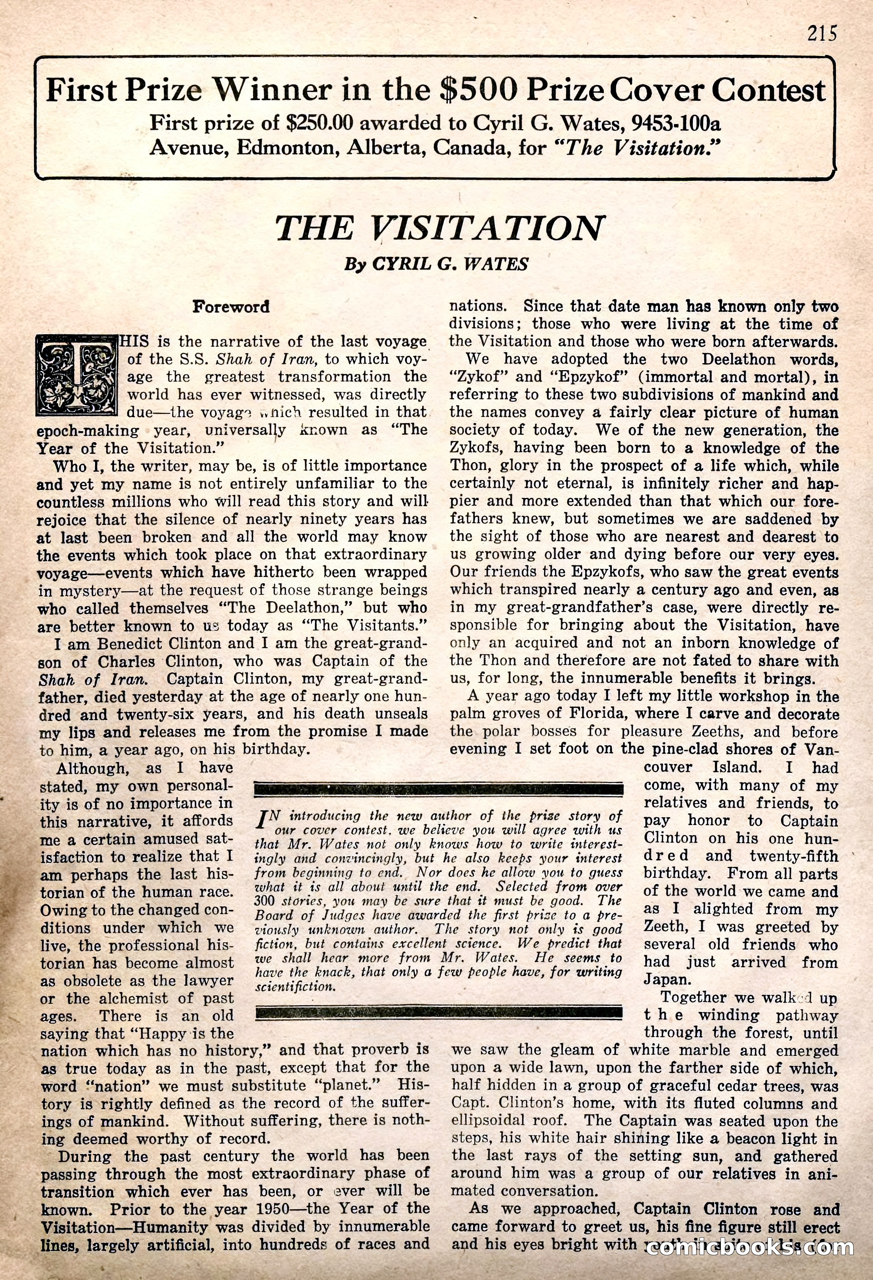 Amazing Stories, Vol. 2 No. 3 — page 9 of 108