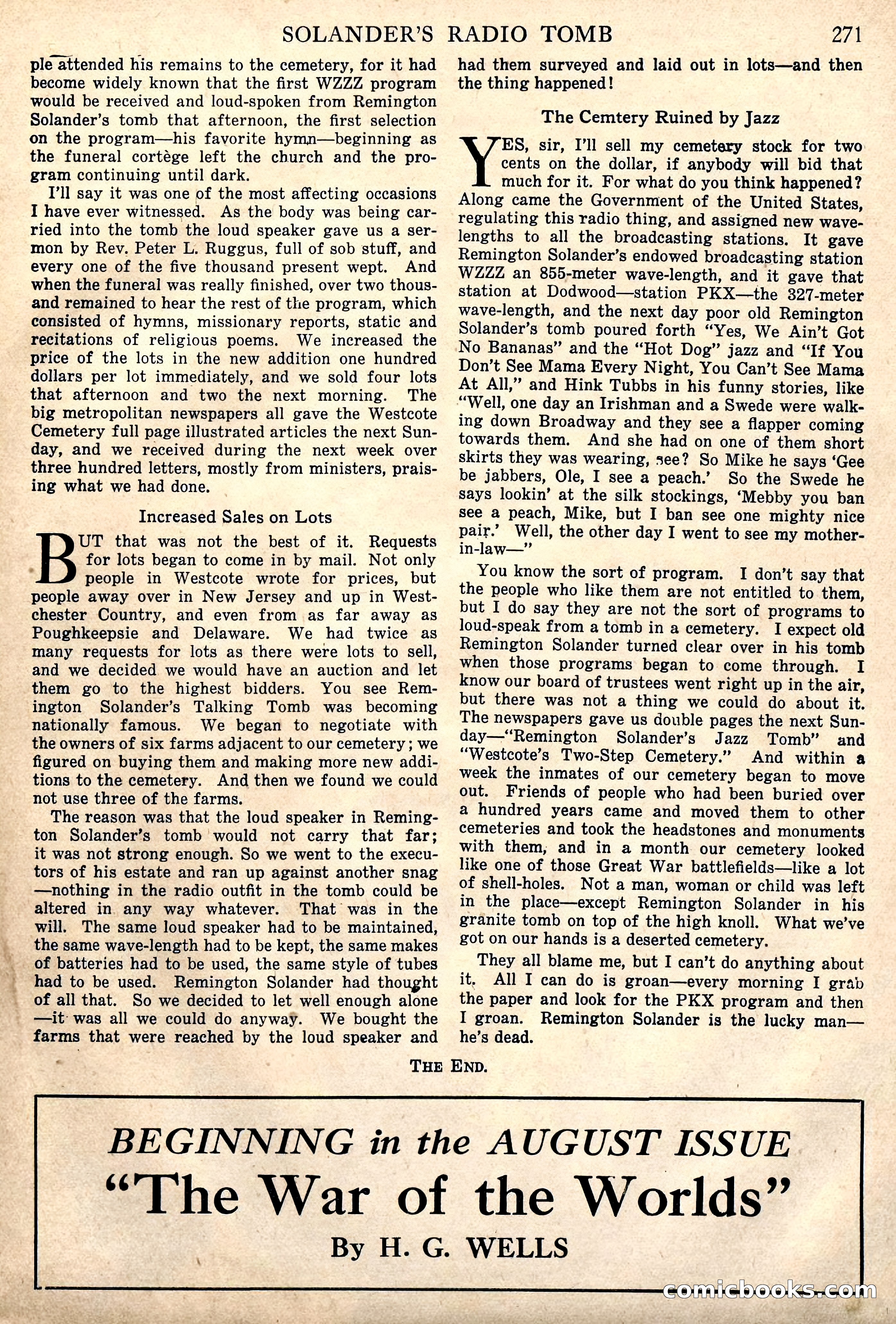 Amazing Stories, Vol. 2 No. 3 — page 65 of 108