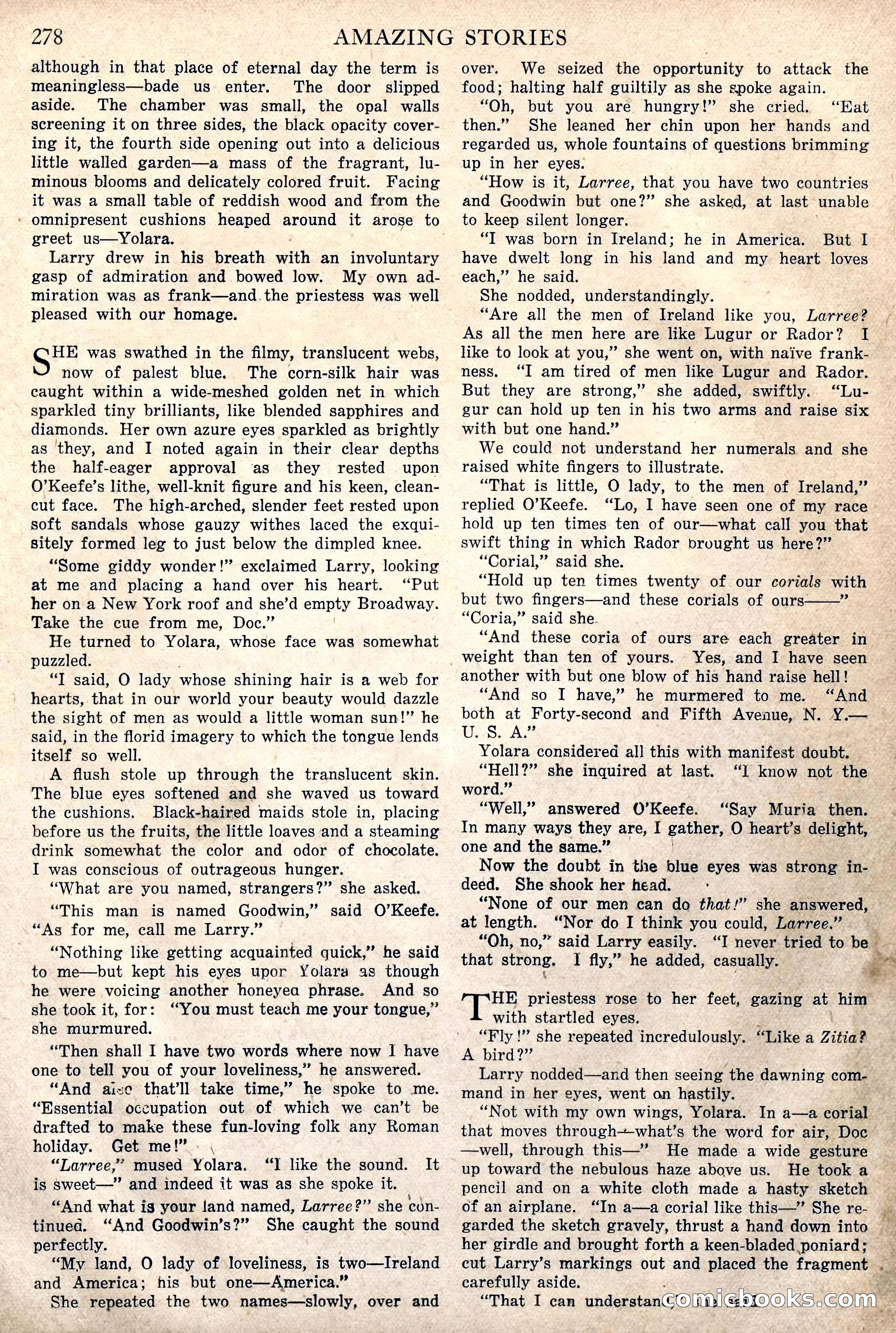 Amazing Stories, Vol. 2 No. 3 — page 72 of 108