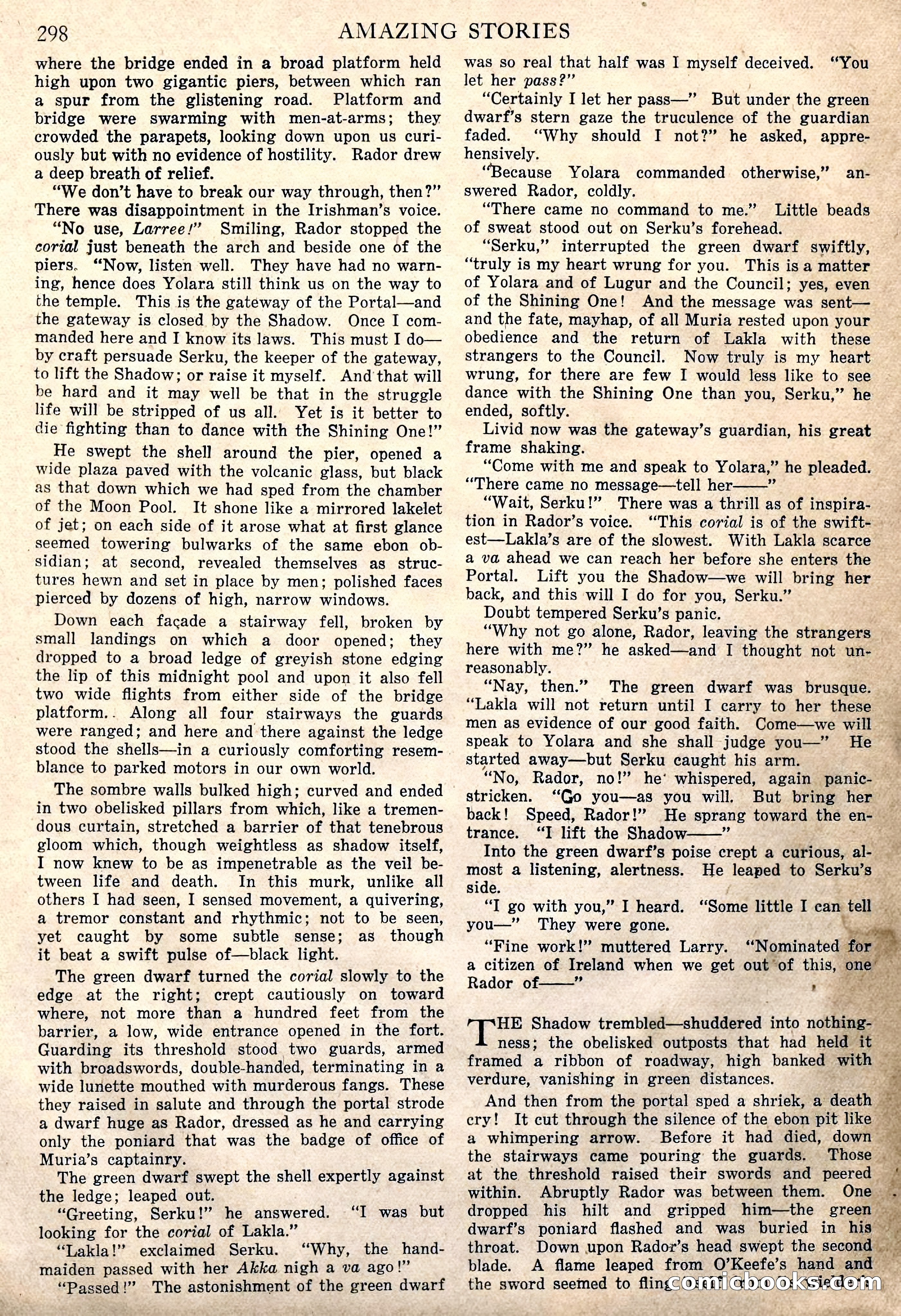 Amazing Stories, Vol. 2 No. 3 — page 92 of 108