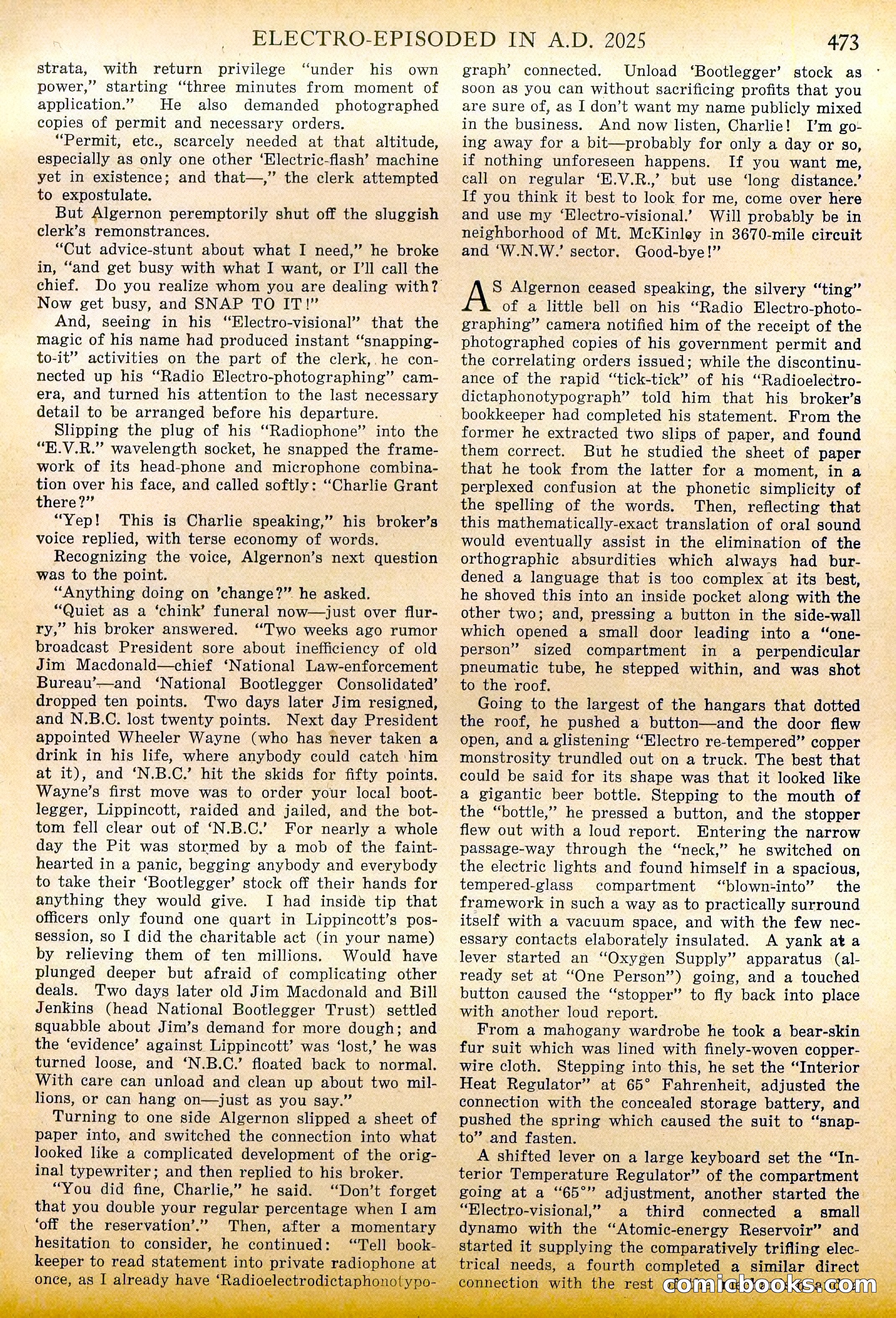 Amazing Stories, Vol. 2 No. 5 — page 58 of 107