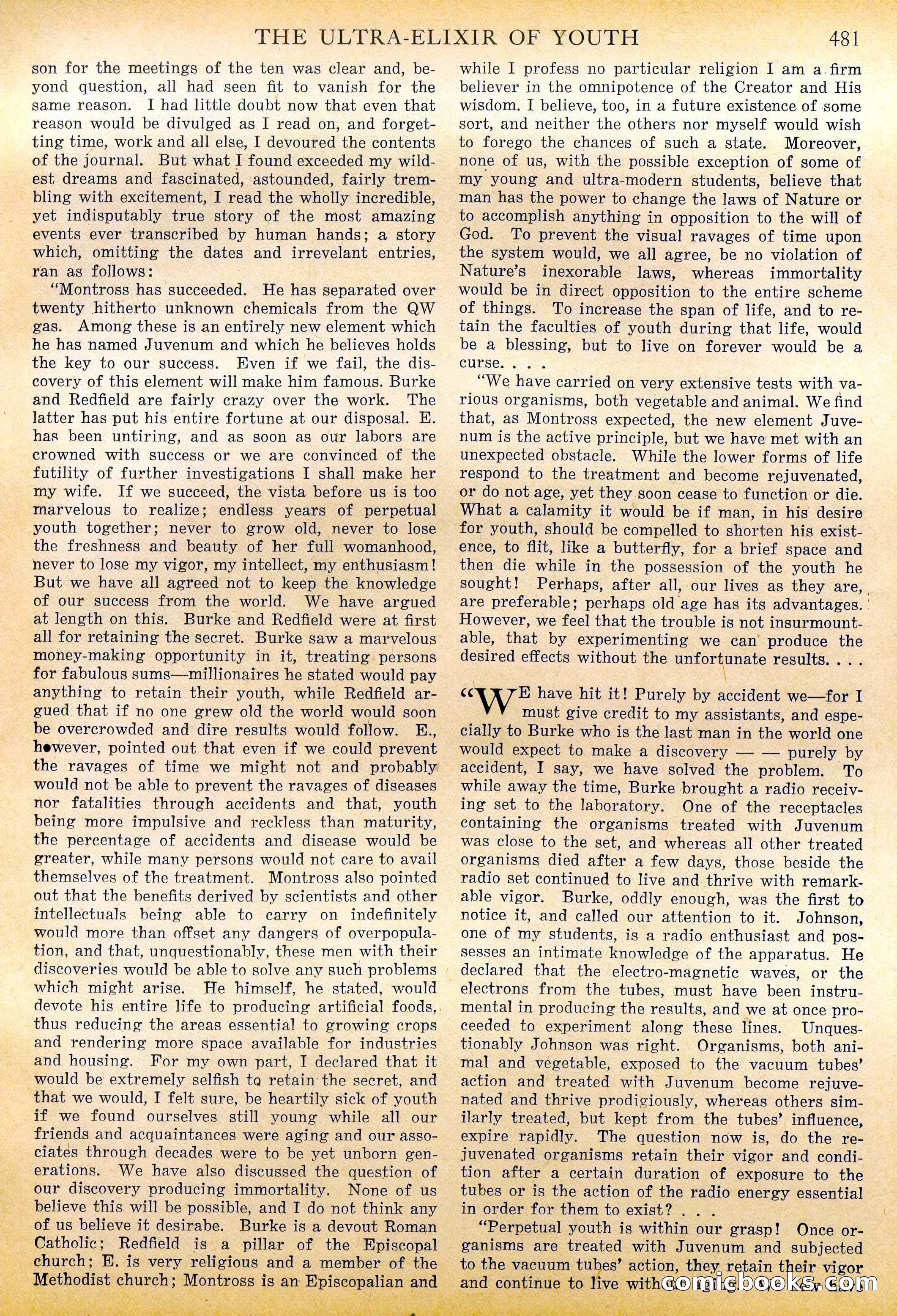 Amazing Stories, Vol. 2 No. 5 — page 66 of 107