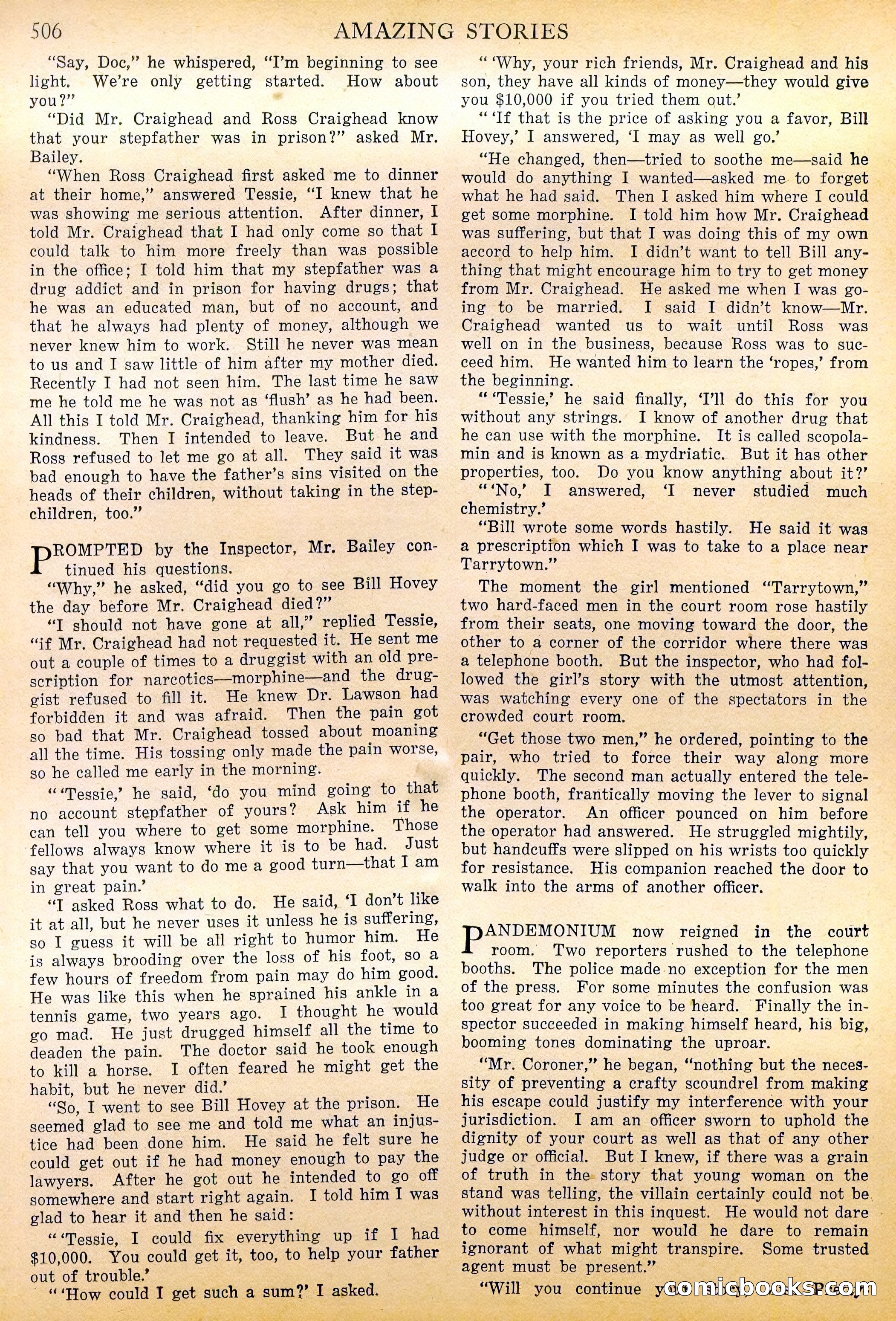 Amazing Stories, Vol. 2 No. 5 — page 91 of 107